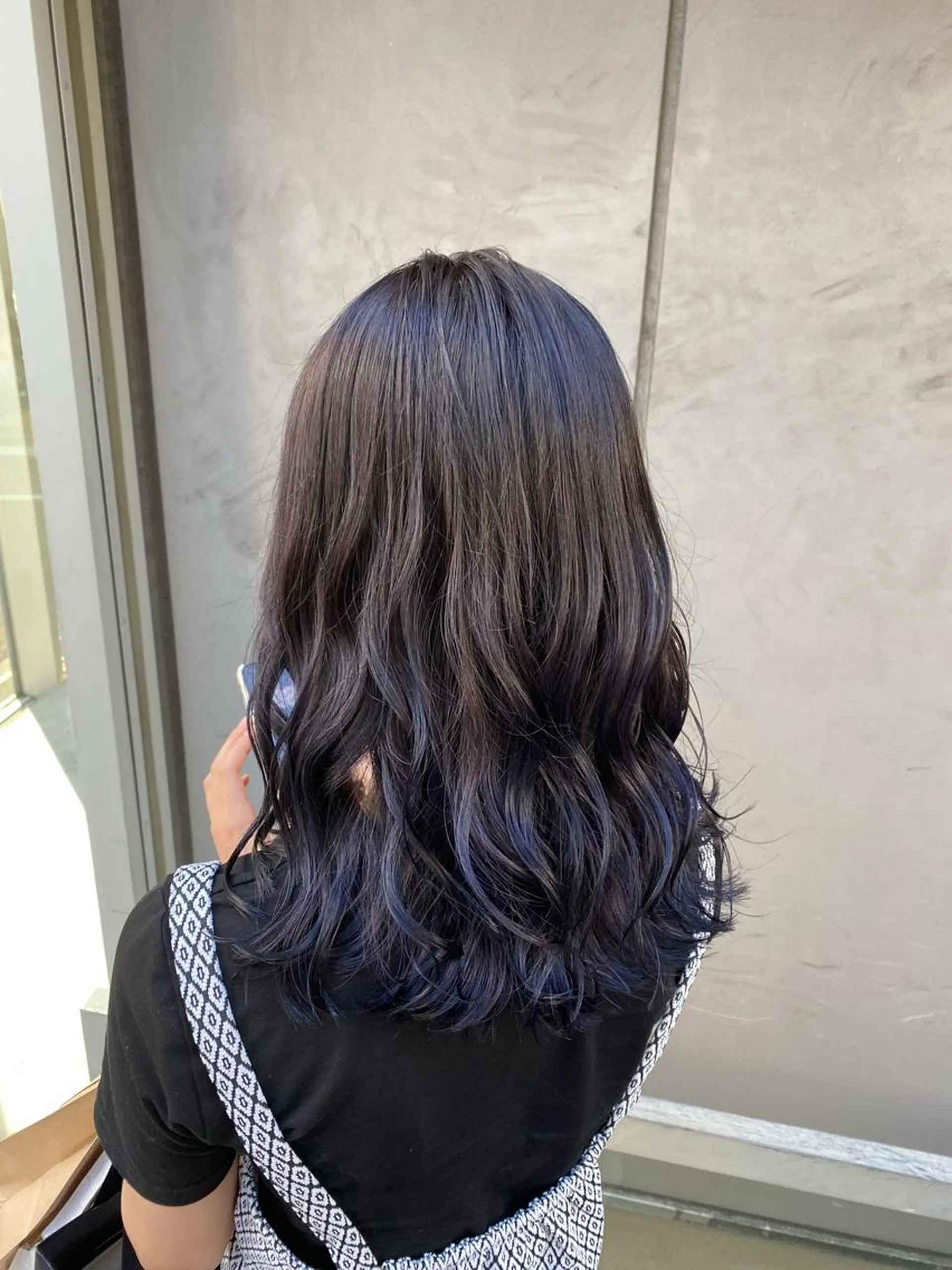 カラー ケアカラー グレージュ ラベンダーカラー ラベンダーグレージュ ラベンダーグレー ブリーチなしカラー の職人YOSHIKIのヘアスタイル