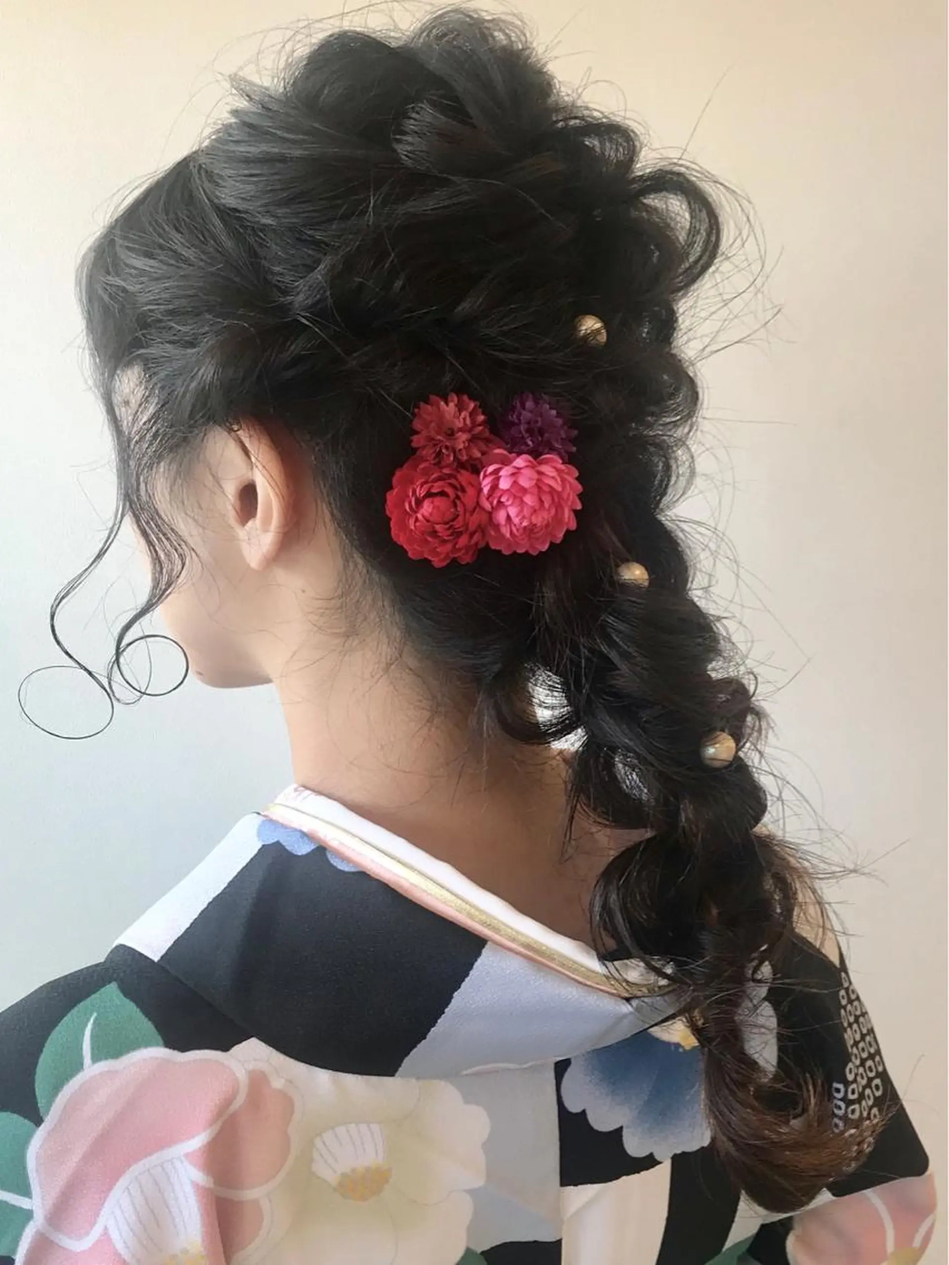 ヘアアレンジ milis 知崎春奈のヘアスタイル