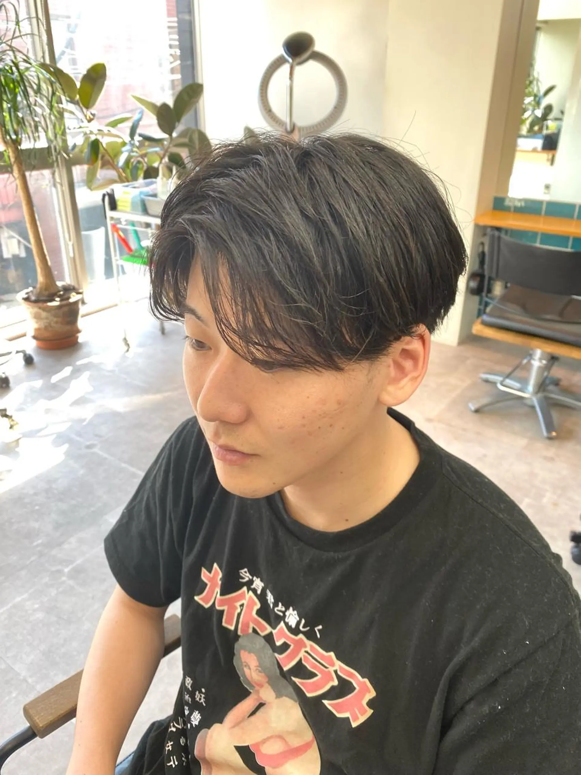 パーマ メンズ メンズパーマ ニュアンスパーマ カット トリートメント シャドウパーマ/ 波巻パーマYu-Kiのヘアスタイル