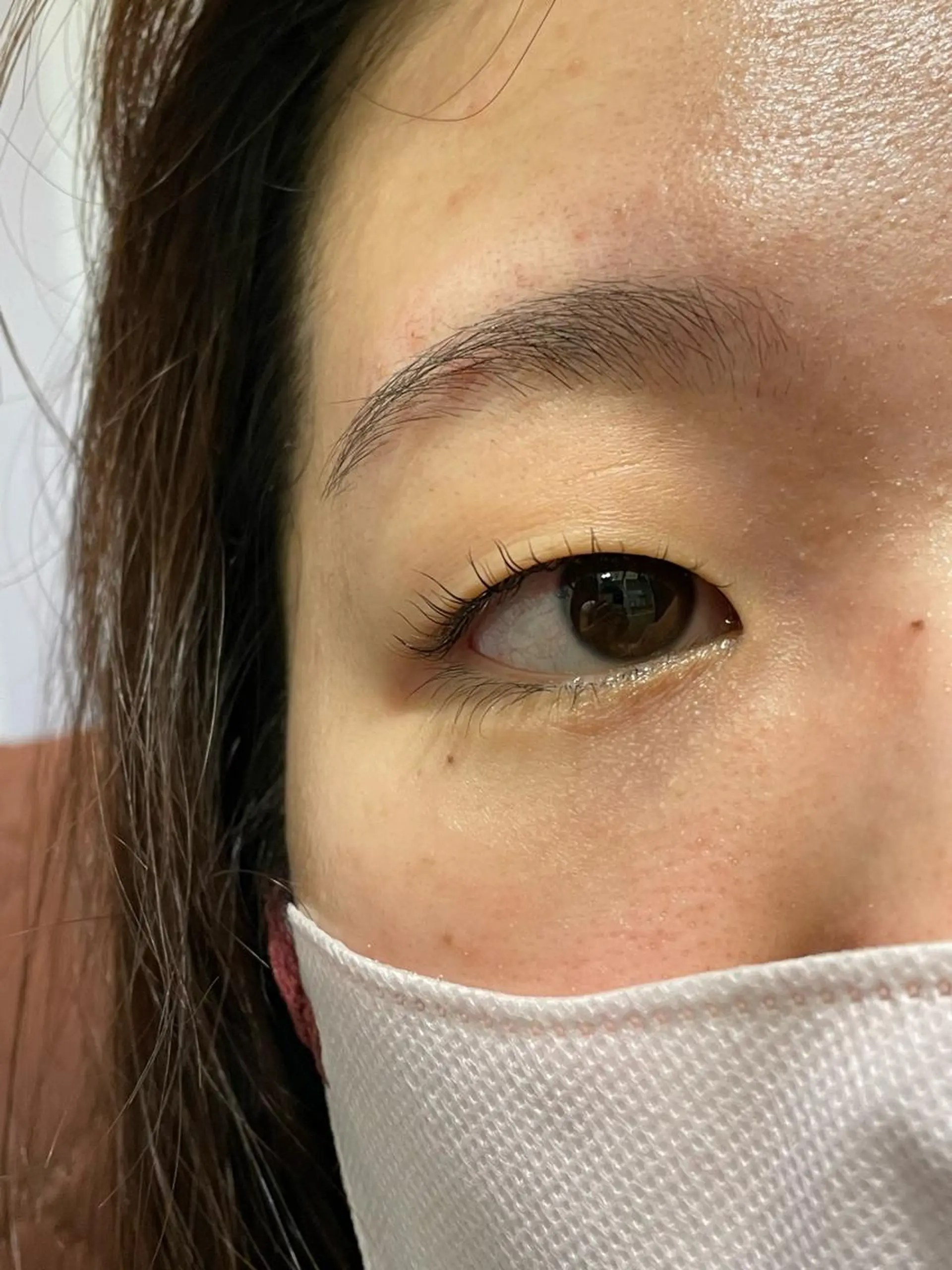 マツエク・マツパ cure所属・井上 真里奈のヘアスタイル