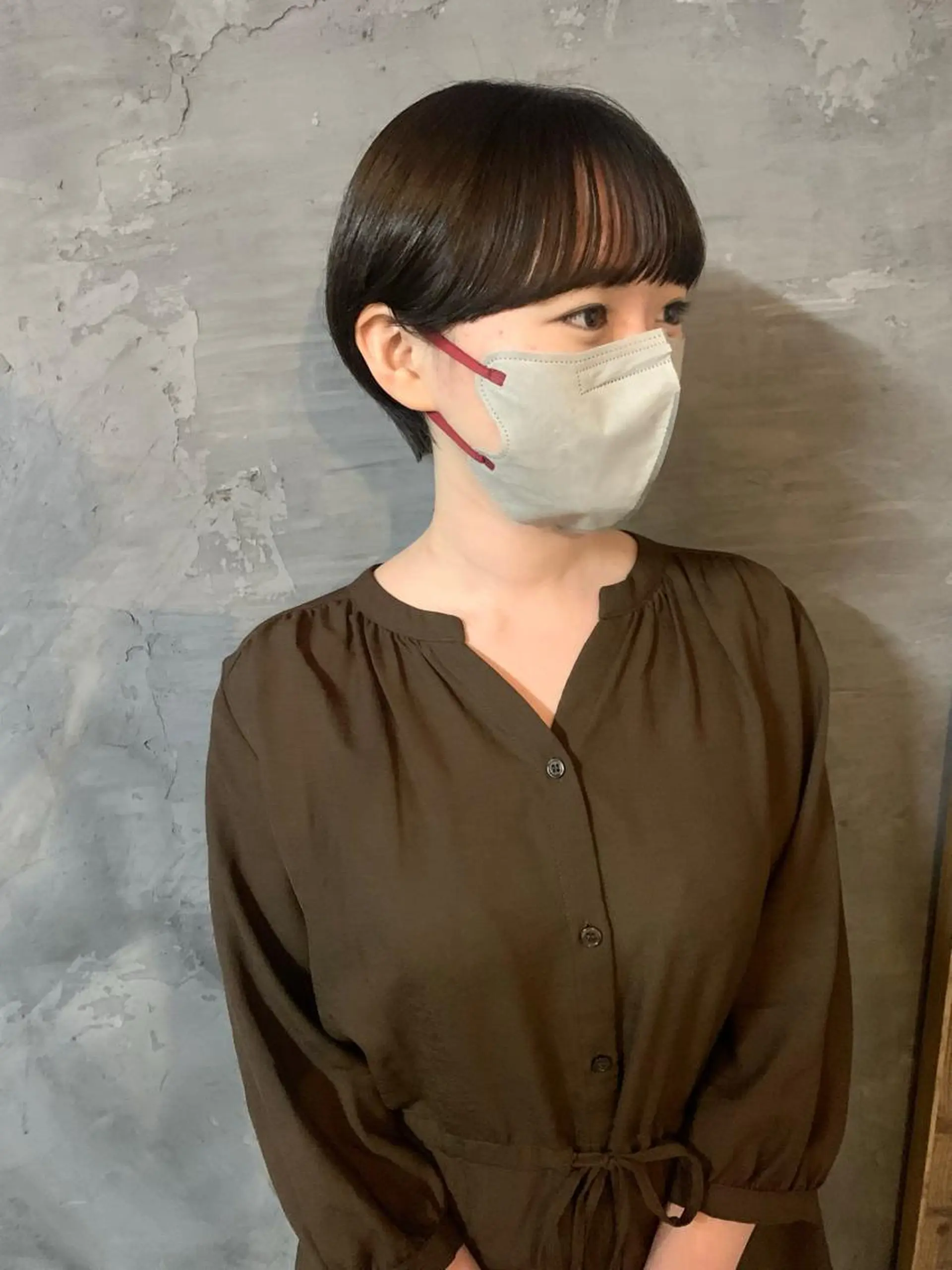 ショート カラー ショートヘア カット ヘアカラー トリートメント Fuuu《フゥ》所属・シノザキ シンゴのヘアスタイル