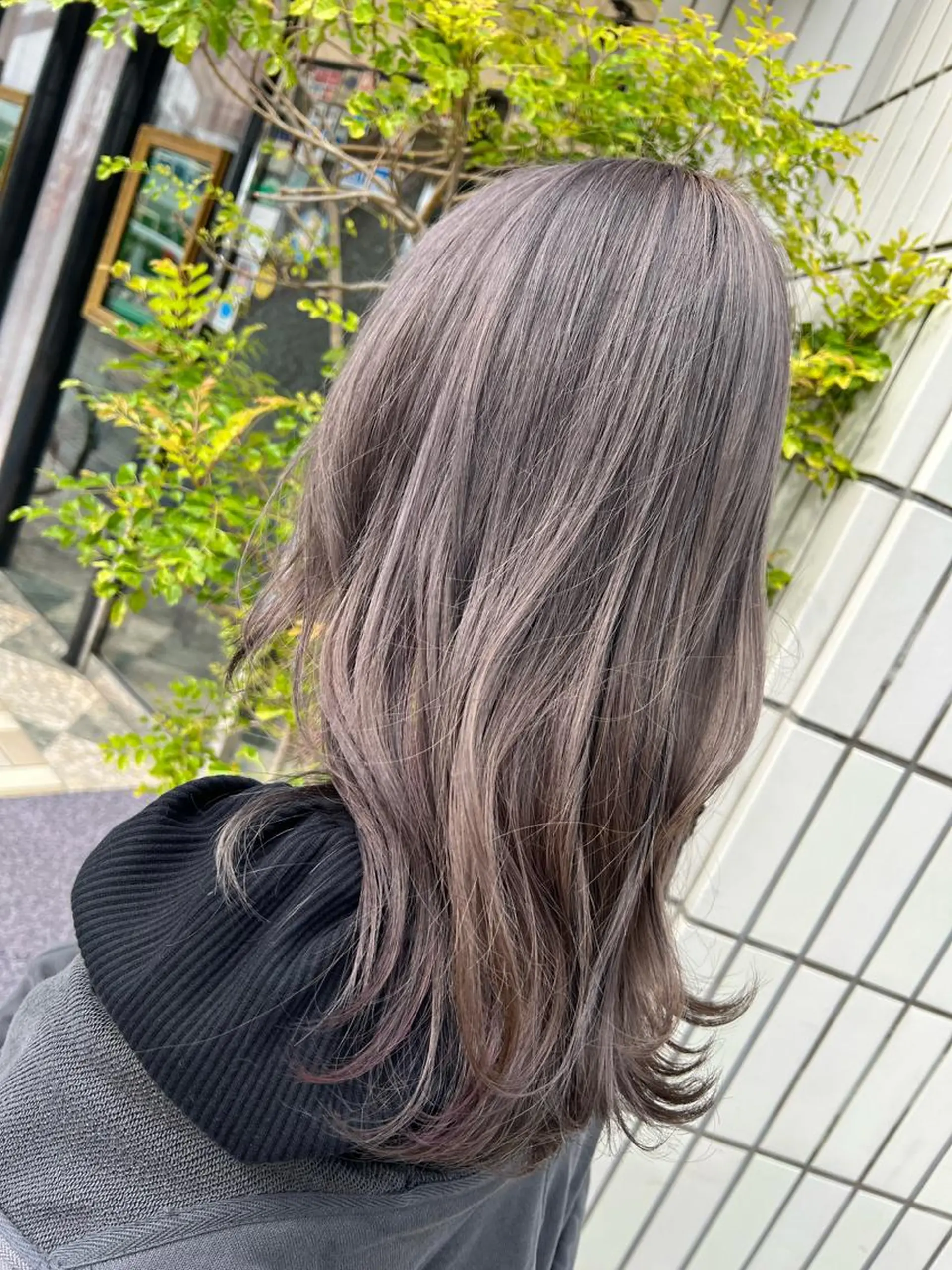 カラー 茅ヶ崎/ハイライト/ ハイトーン/関口実華のヘアスタイル