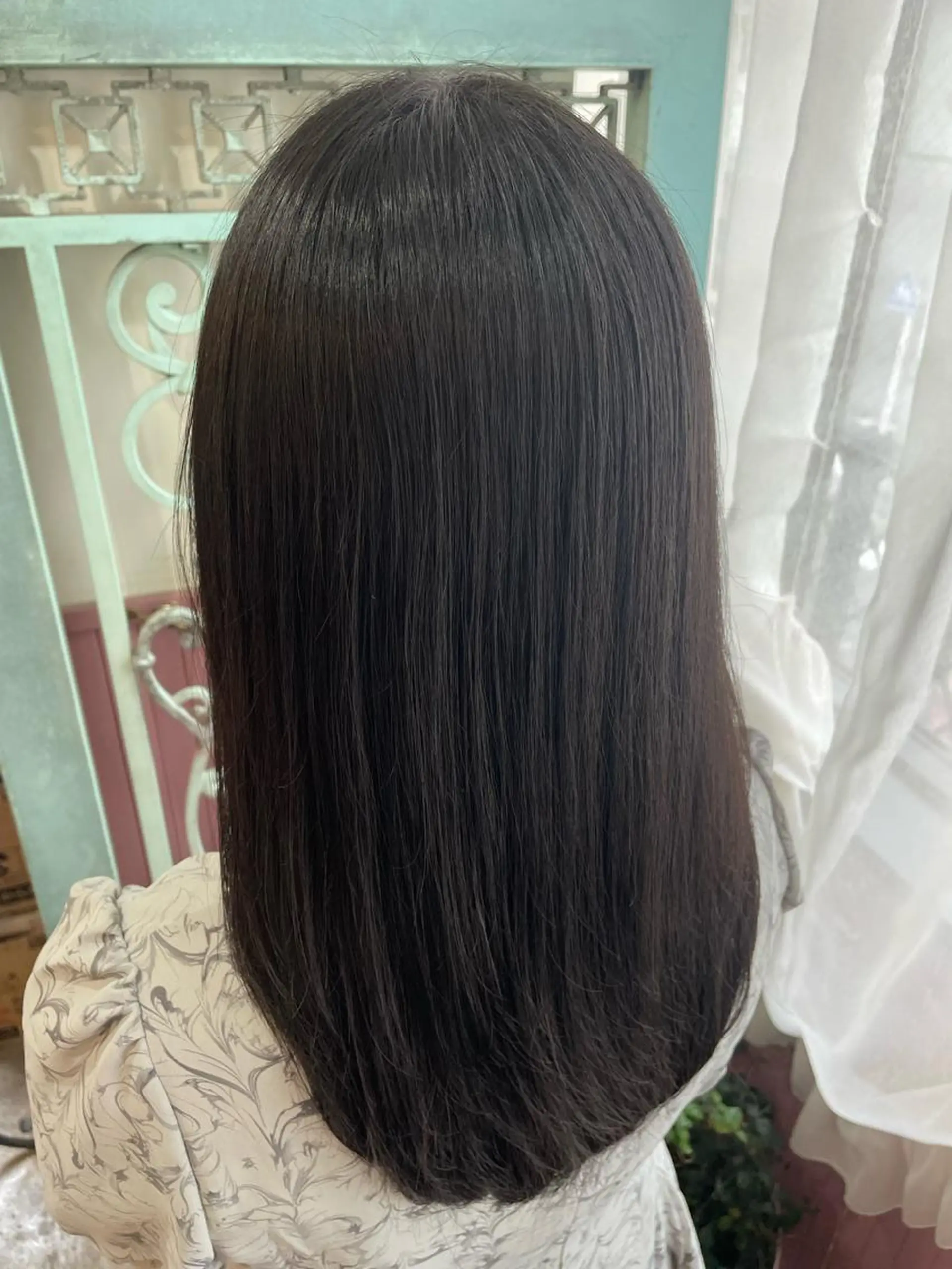 セミロング カラー パーマ ヘアアレンジ メンズ 表参道Lise おおいしおりのヘアスタイル