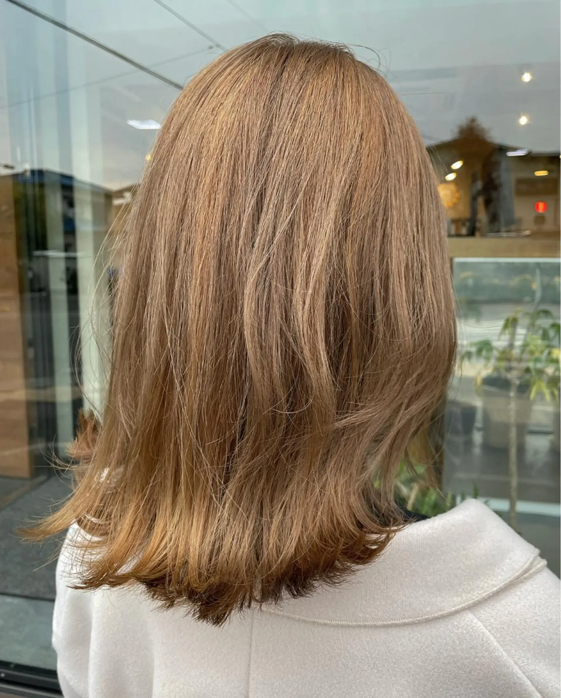 ミディアム カラー ヘアカラー トリートメント ヘッドスパ 悠 亜のマツエク・マツパデザイン