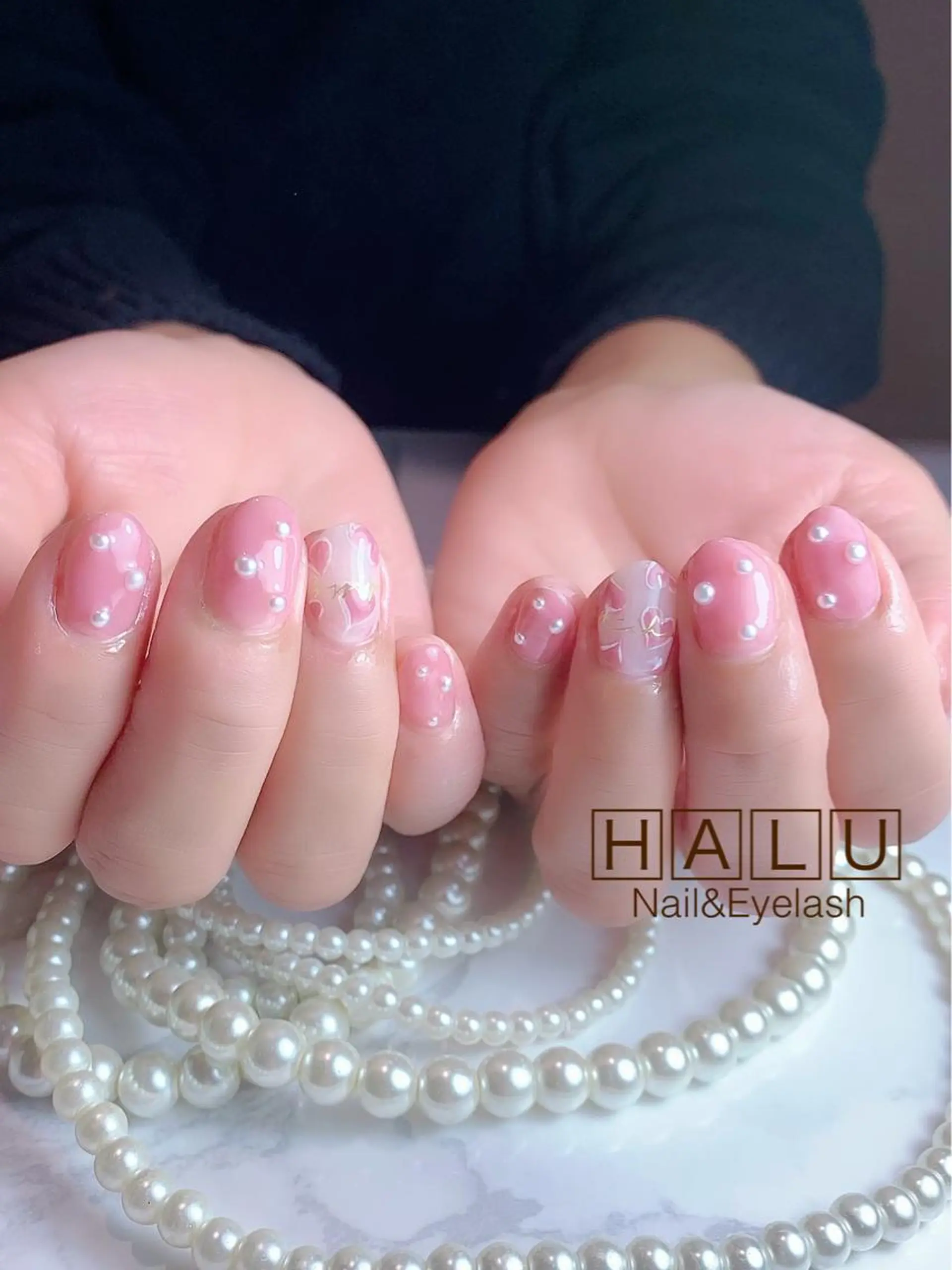 ネイル バレンタイン HALU ハルのネイルデザイン