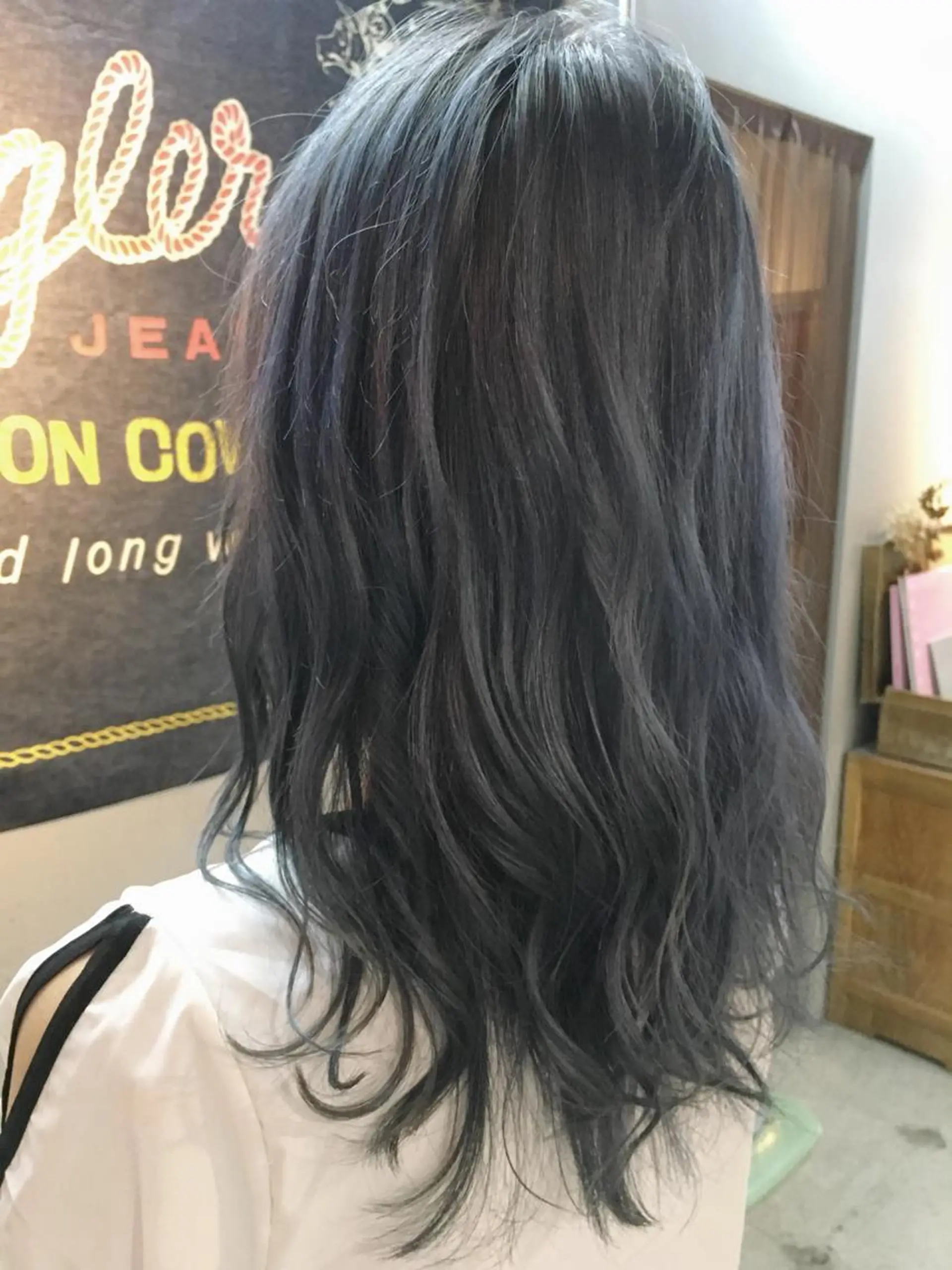 セミロング カラー パーマ 代表 中島貴志のヘアスタイル
