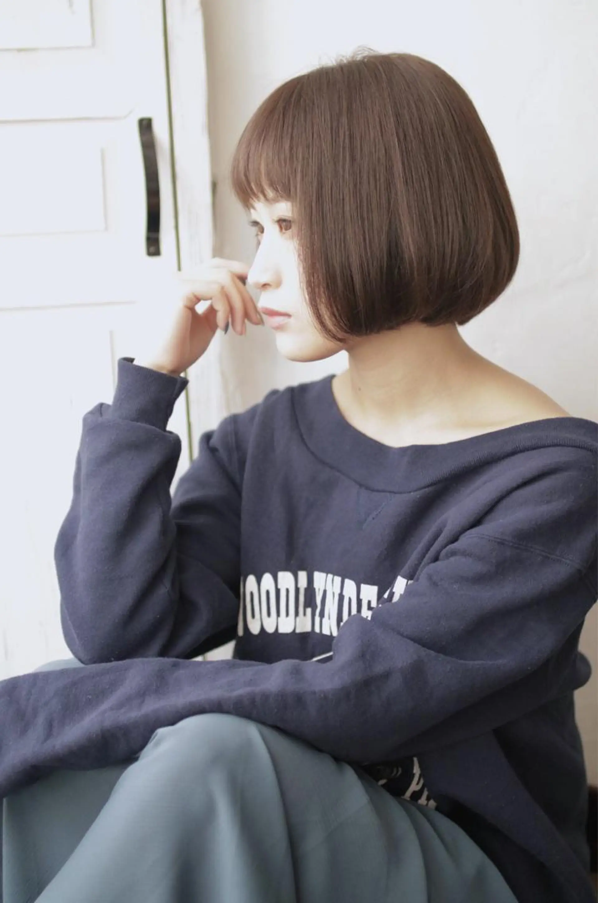 ショート カラー パーマ ヘアアレンジ グラデーションカラー ボブ 外国人風カラー ショートヘア 推し活専用 【派手髪】飯野ゆかりのヘアスタイル