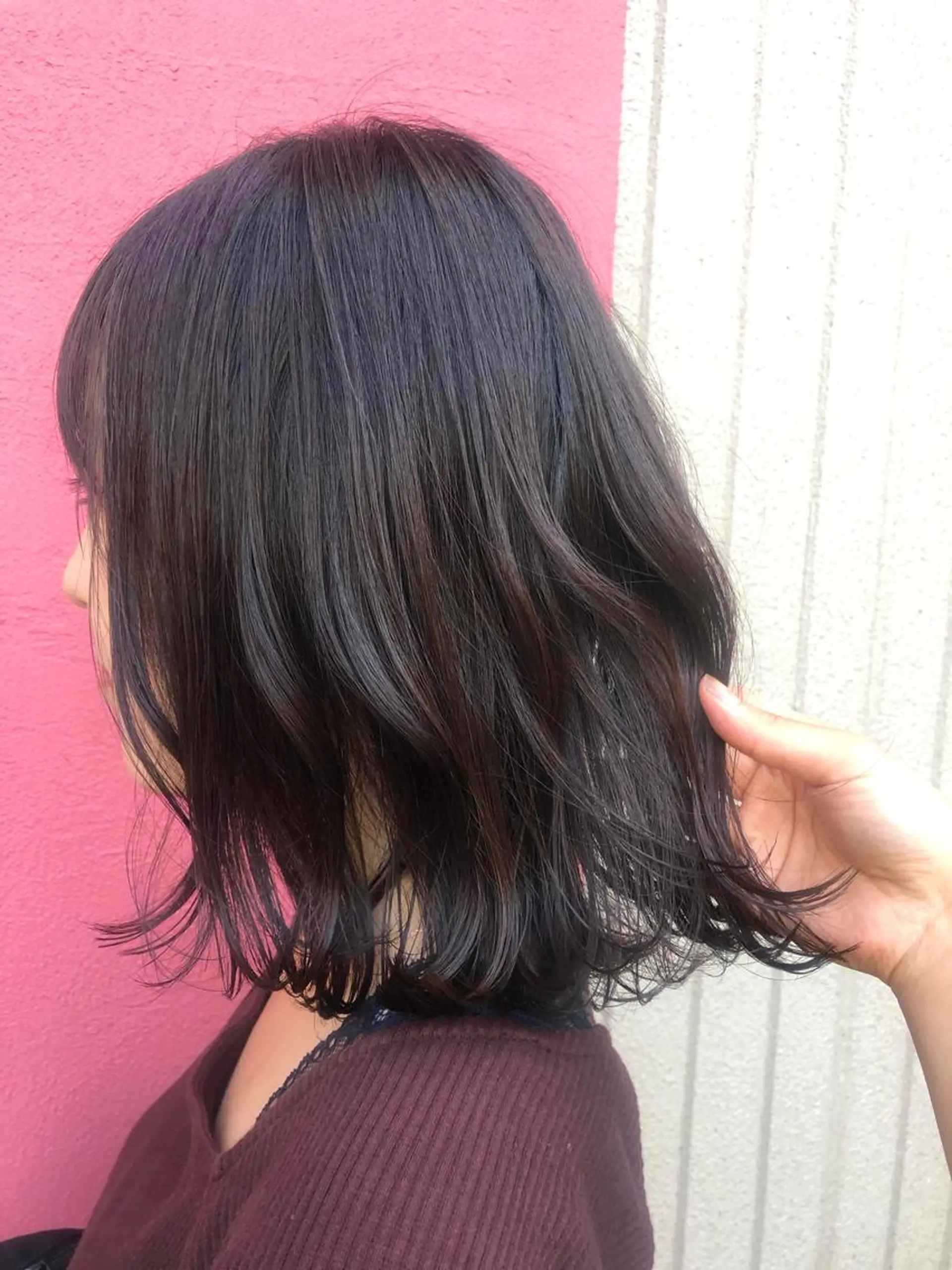 ミディアム HOLON池袋所属・ウルフカット ハッシュカット/七海のヘアスタイル