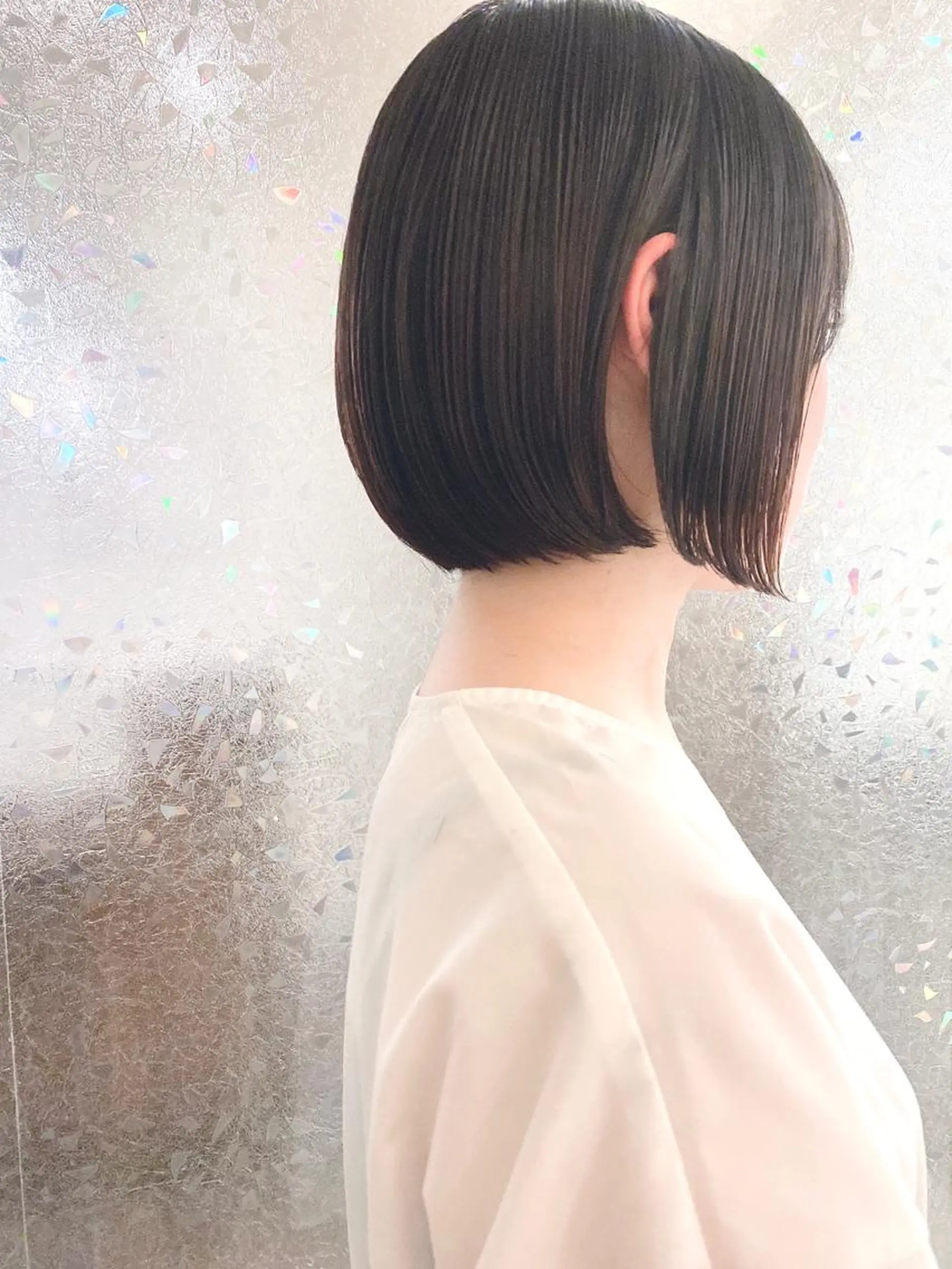 ショート カラー 明るい白髪染め専門店兵庫駅前店所属・山口 一馬のヘアスタイル