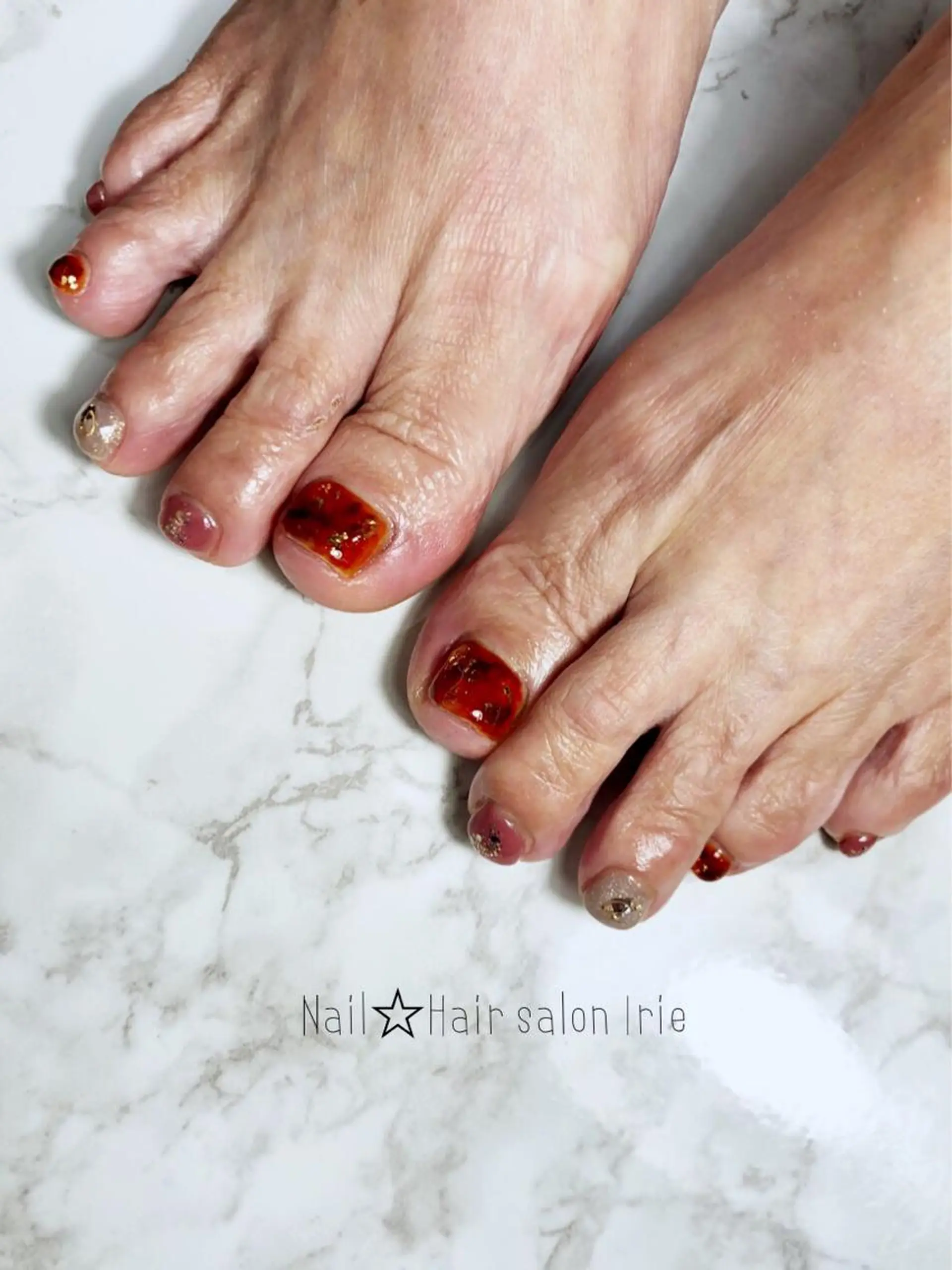 ネイル ハンドネイル Hair salon Irie所属・與儀 知佳のネイルデザイン