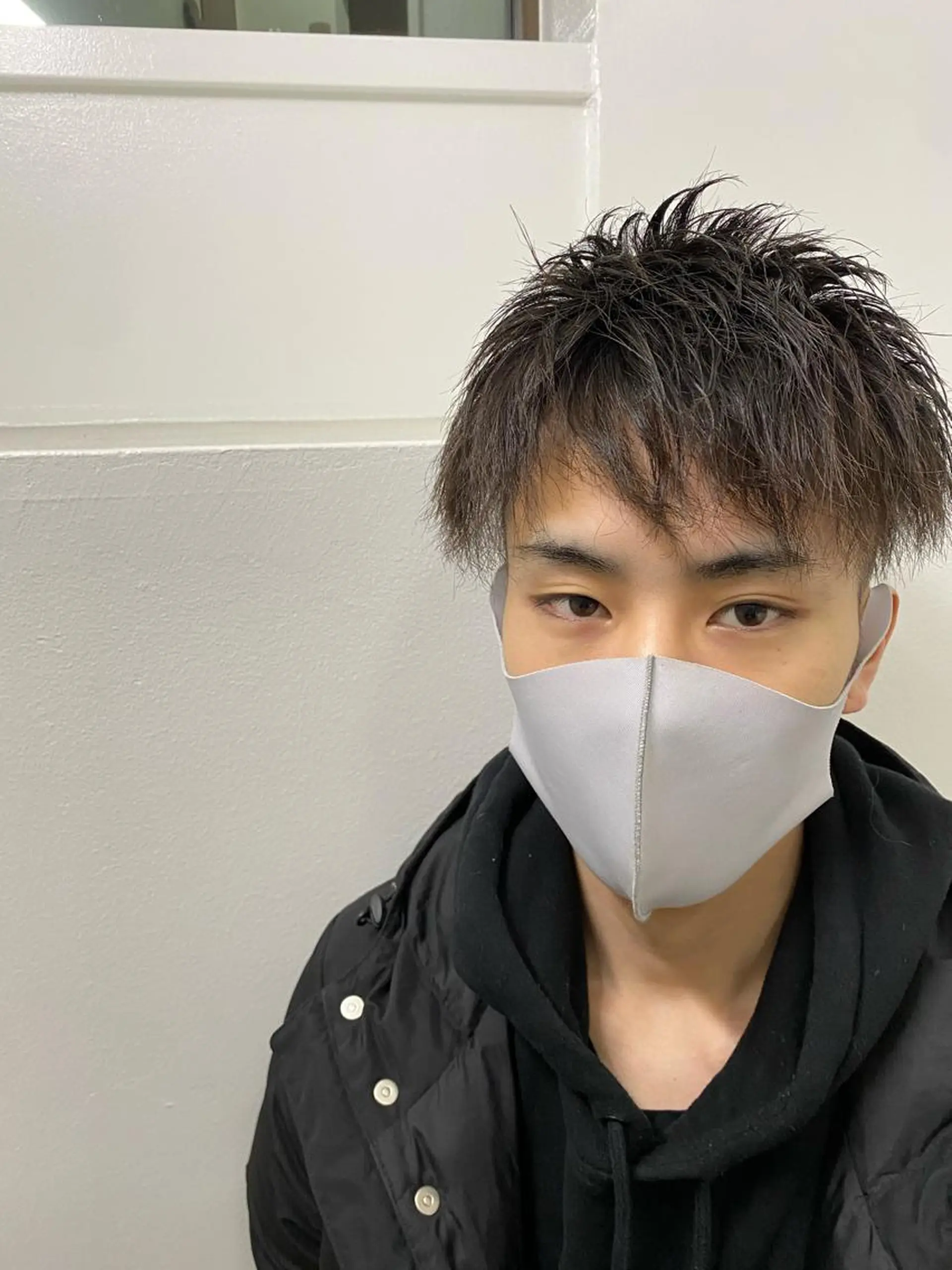 ミディアム 齋藤 大晟のヘアスタイル