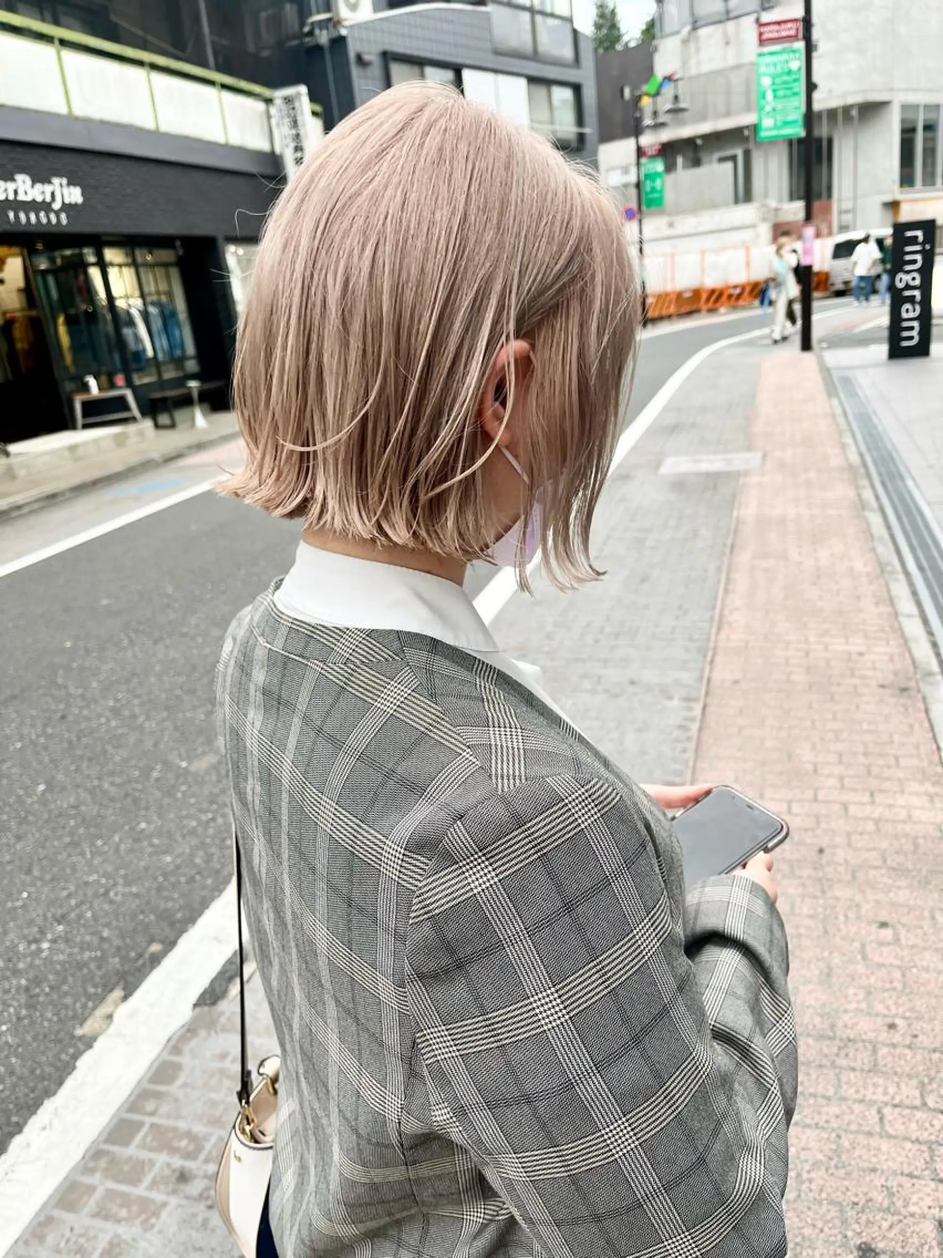 ショート カラー ボブ& 髪質改善FUMIYAのヘアスタイル