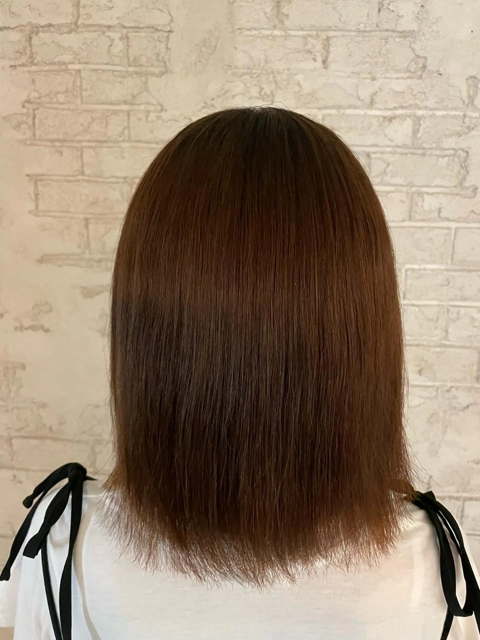 ミディアム ブリーチカラーボブ sayo🧸🤎のヘアスタイル