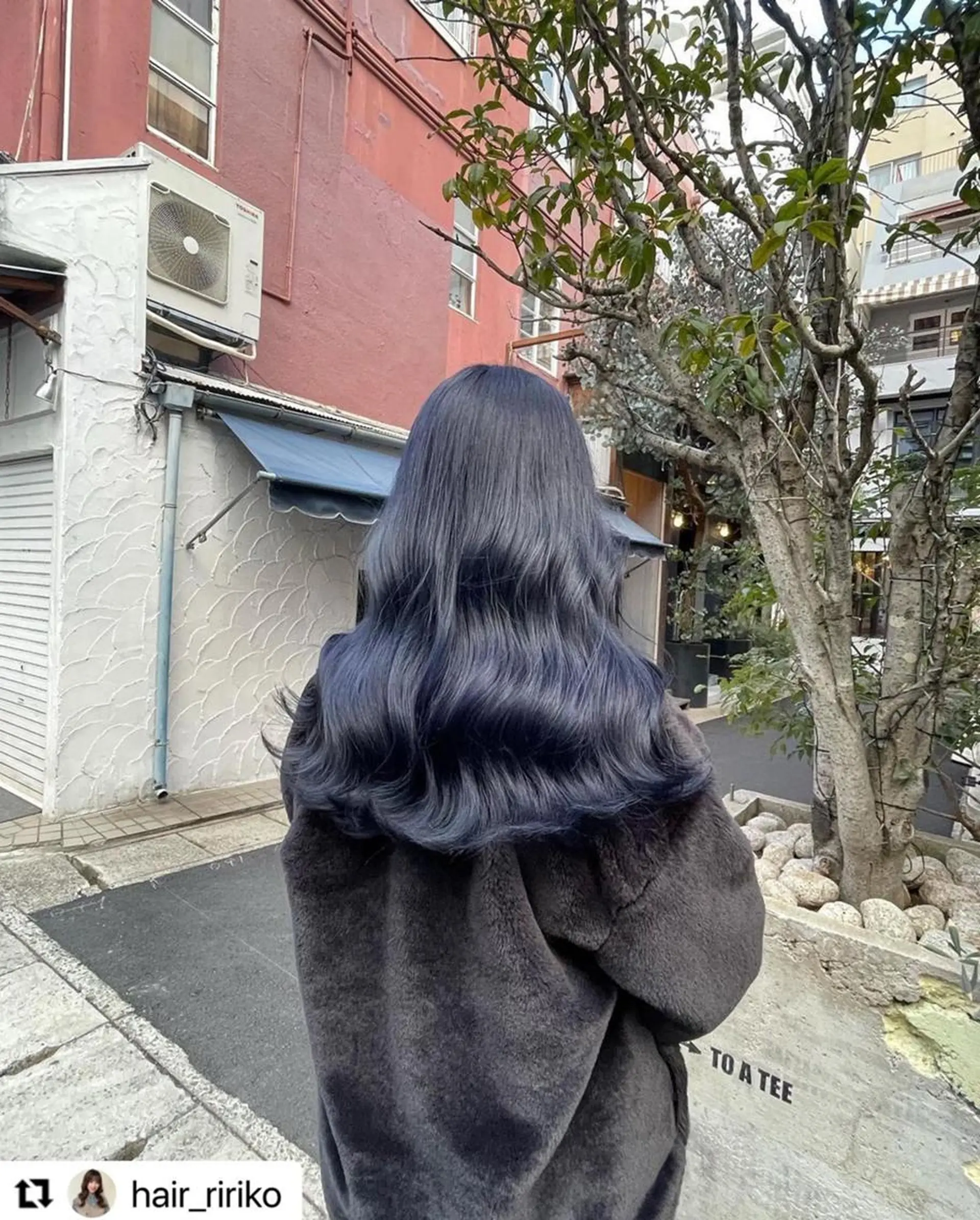 ミディアム カラー メンズ メンズブリーチ アッシュ 黒髪 ブリーチ ブルーカラー 🩷Eny terrace🩷のヘアスタイル