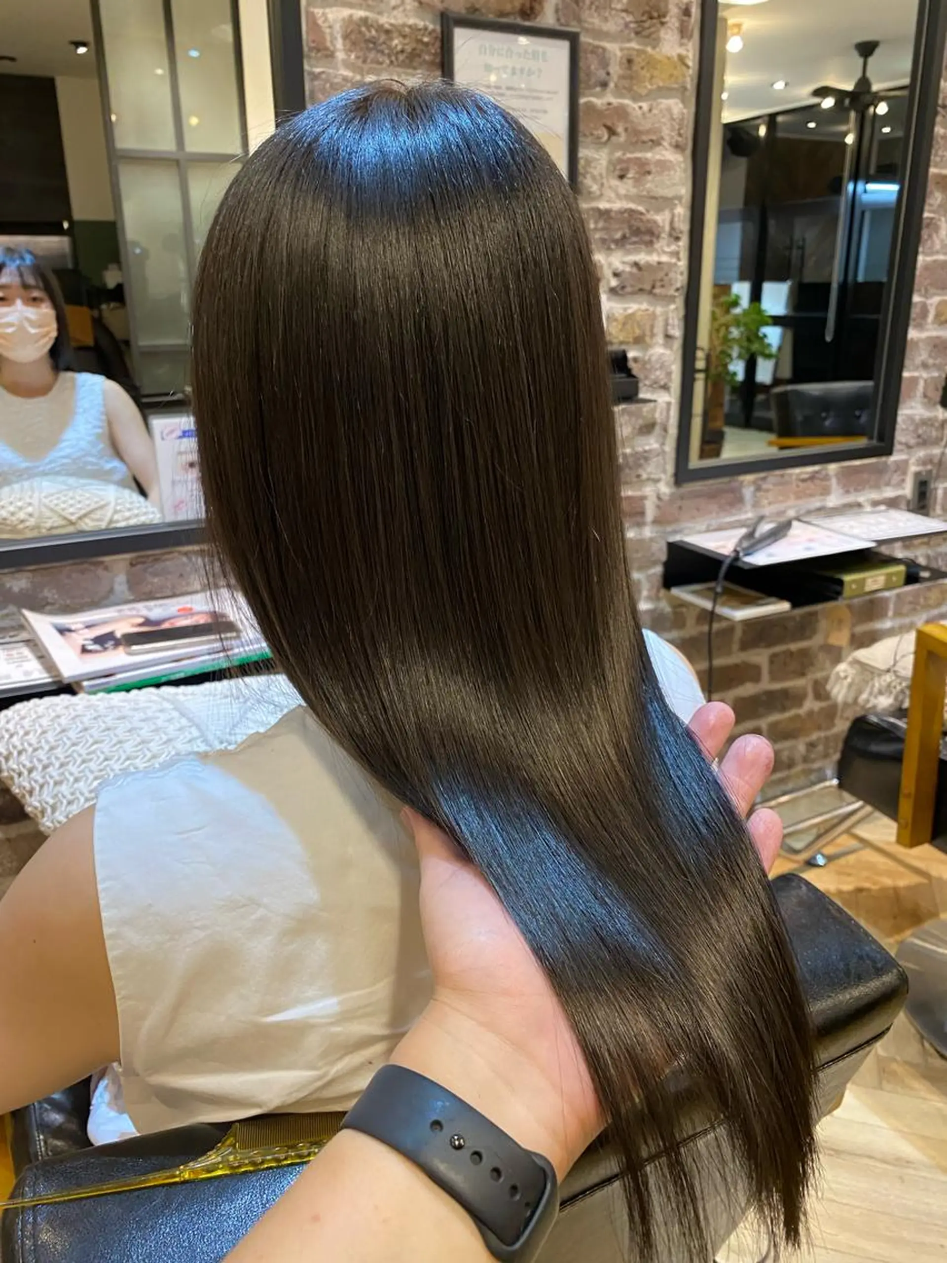 セミロング トリートメント 大内田 凌馬のヘアスタイル