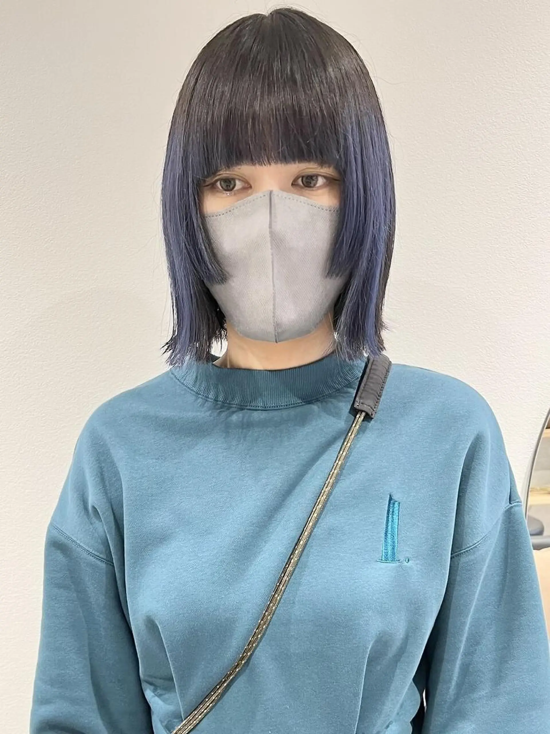 ショート ワイドバング AI TOKYO　S所属・mizuki 【韓国レイヤー】のヘアスタイル