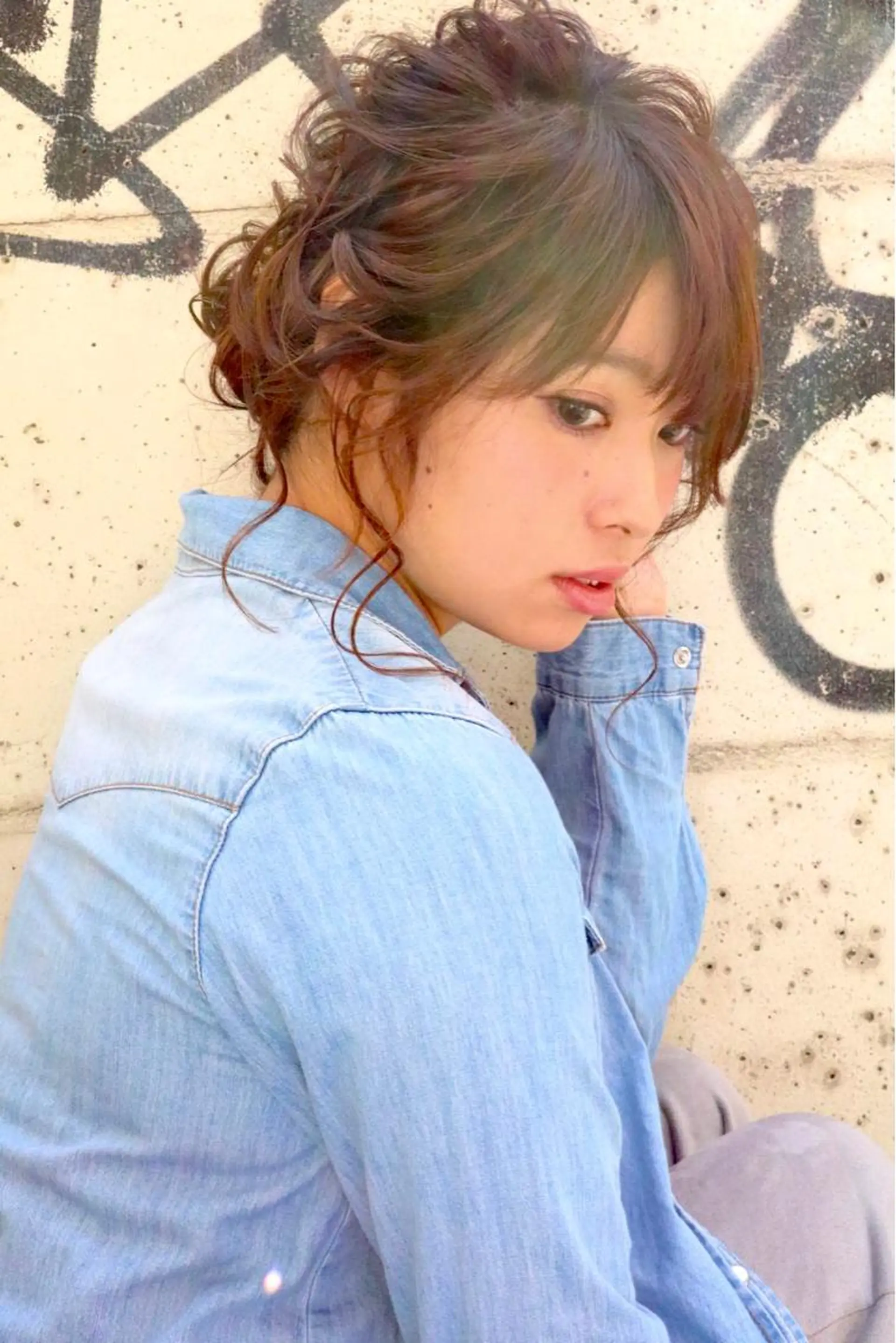 ミディアム まつパ・ヘアセット ♡Chinami♡のマツエク・マツパデザイン