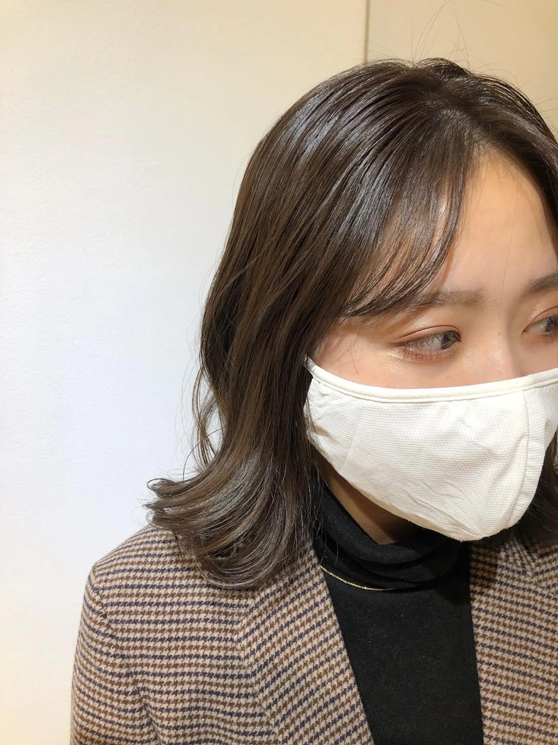 ミディアム カラー グレージュ 韓国風ヘア カット ヘアカラー トリートメント 過去一の柔髪ヘア 🌿IVYjoureのヘアスタイル