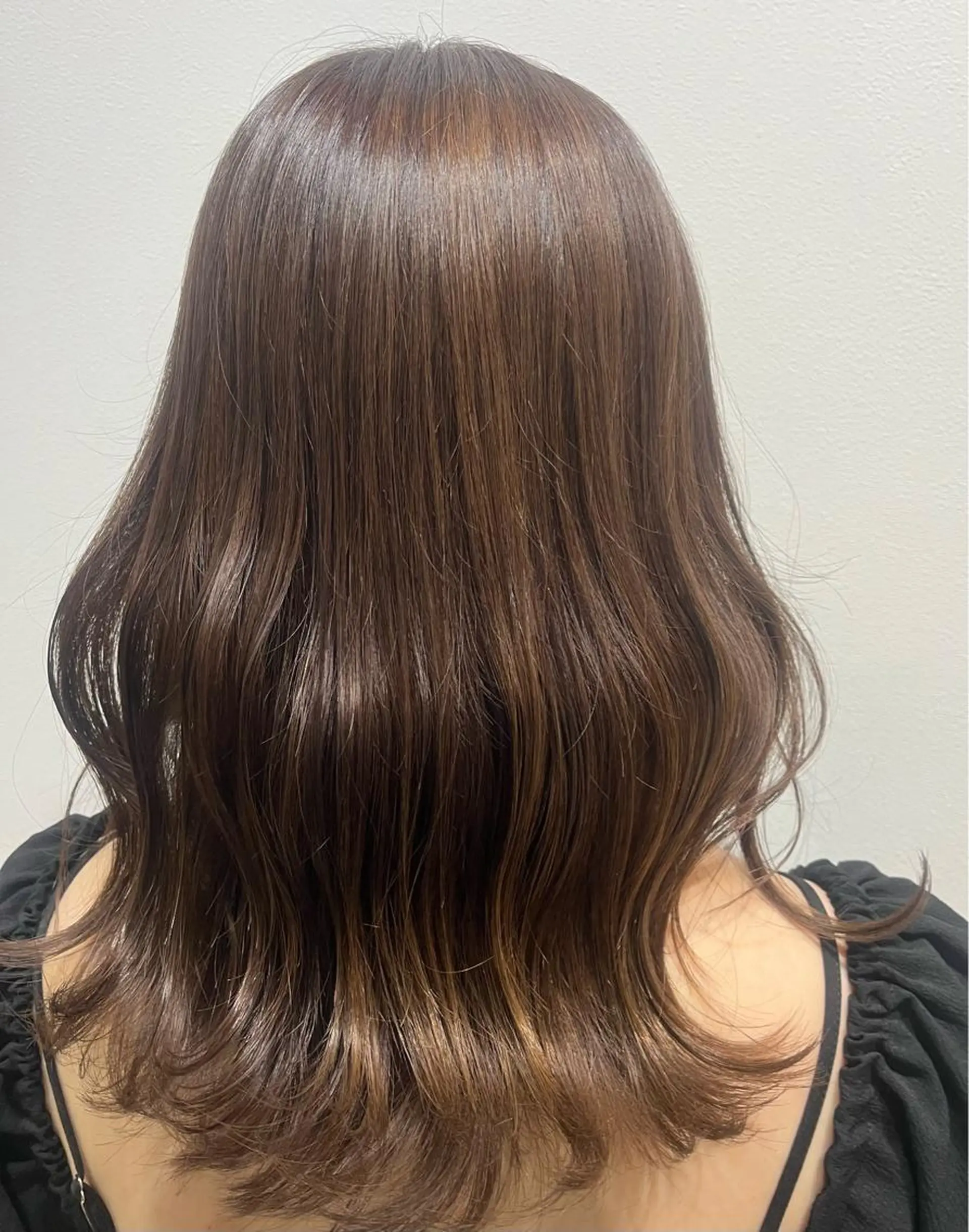 ミディアム アッシュ 🫧ぷる艶カラー🫧 Yuubi🦩のヘアスタイル