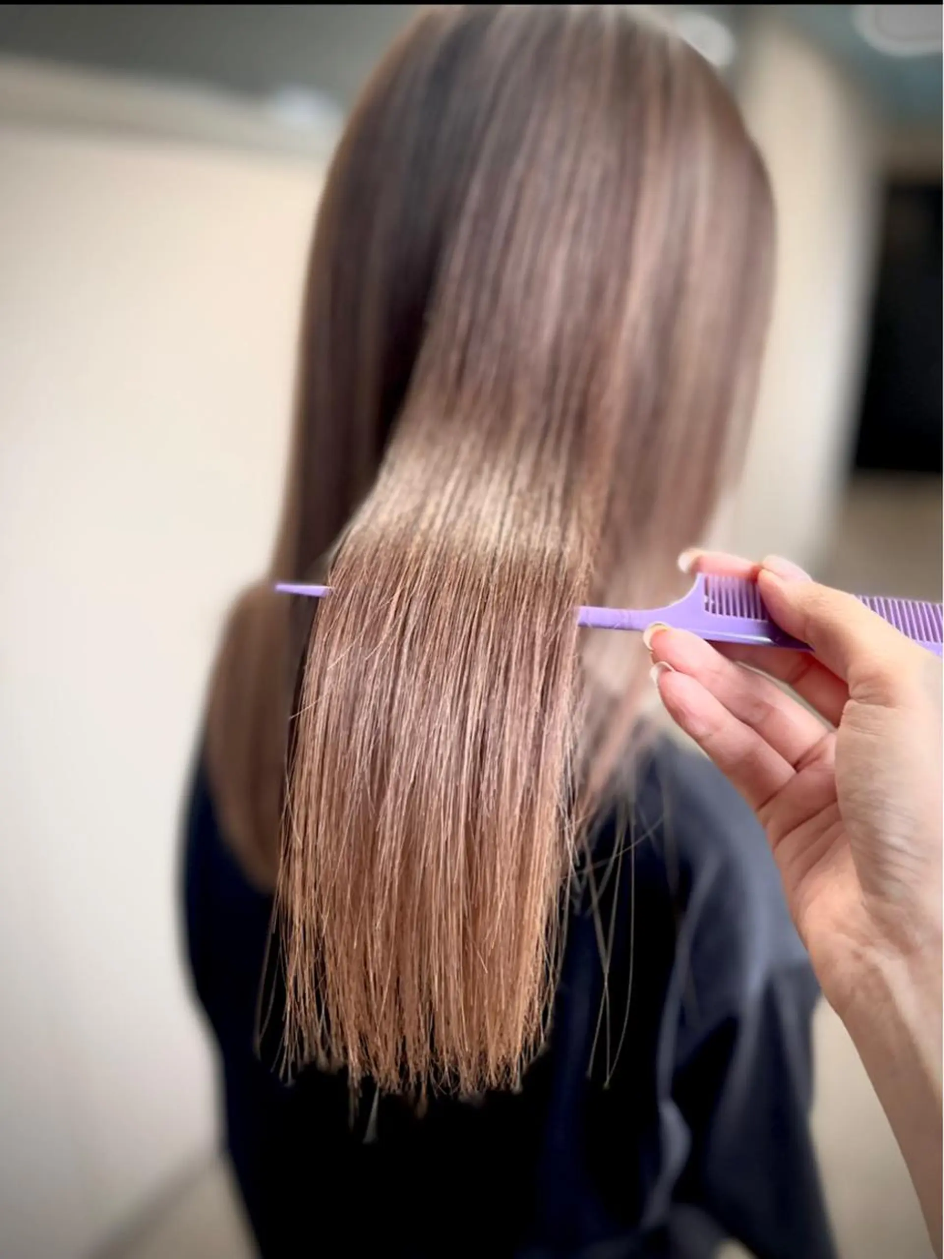 カラー ヘアアレンジ ヘアカラー 松井那津子 /ハイライトブリーチのヘアスタイル