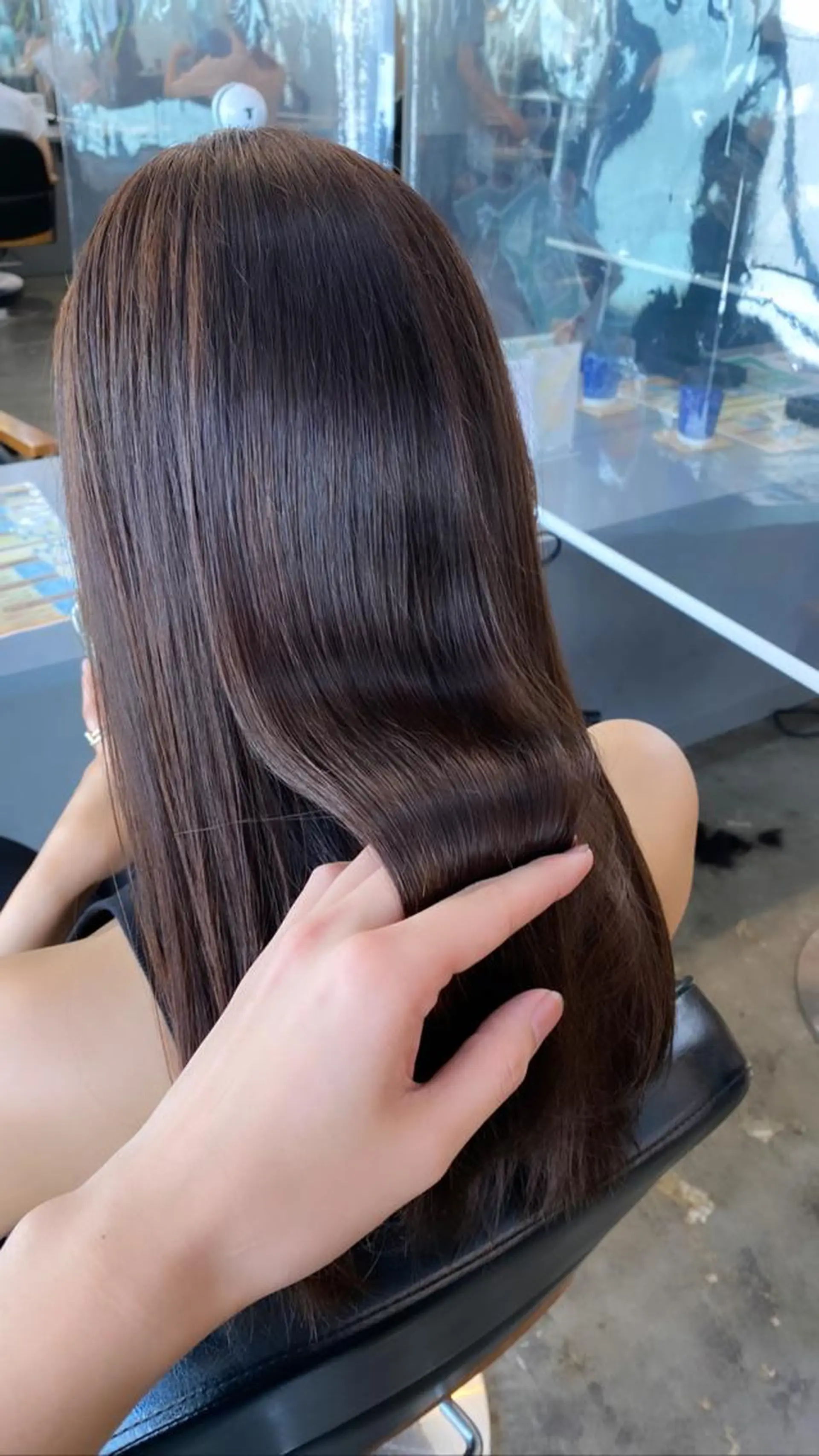 ロング カラー ✂韓国レイヤー 🦋みやび🪽のヘアスタイル