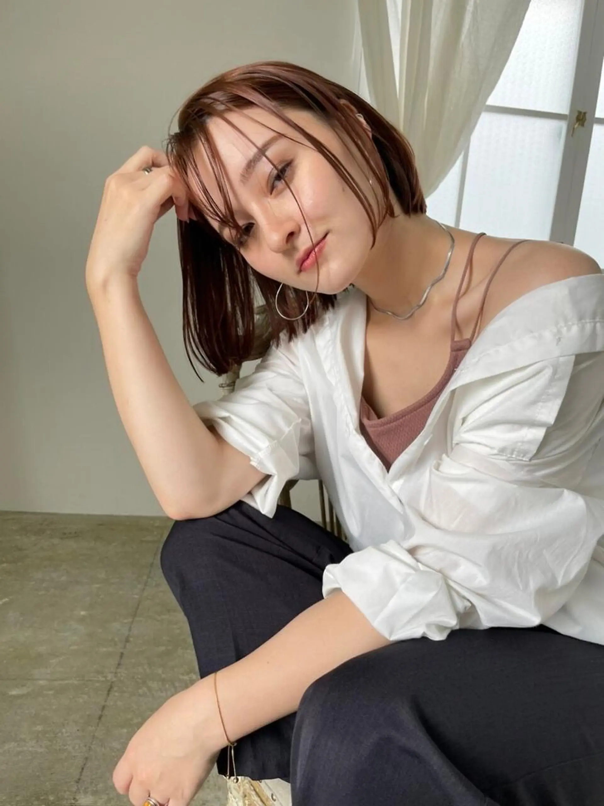 ショート メンズスタイリスト/ 髪質改善/居場のヘアスタイル