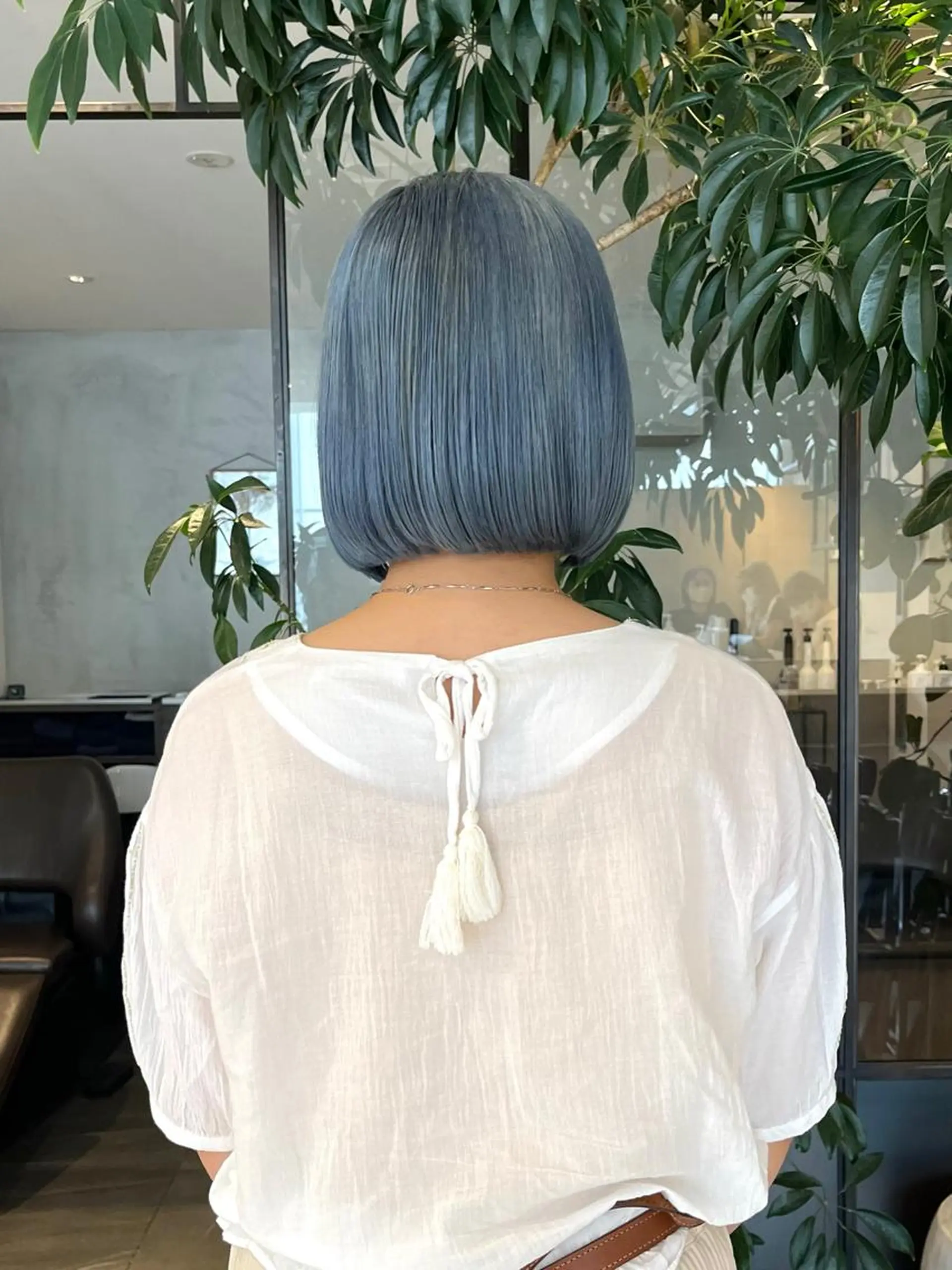 ショート ボブ Hair & make Lamp所属・梅田のブリーチ特化 美容師KAI🥰のヘアスタイル