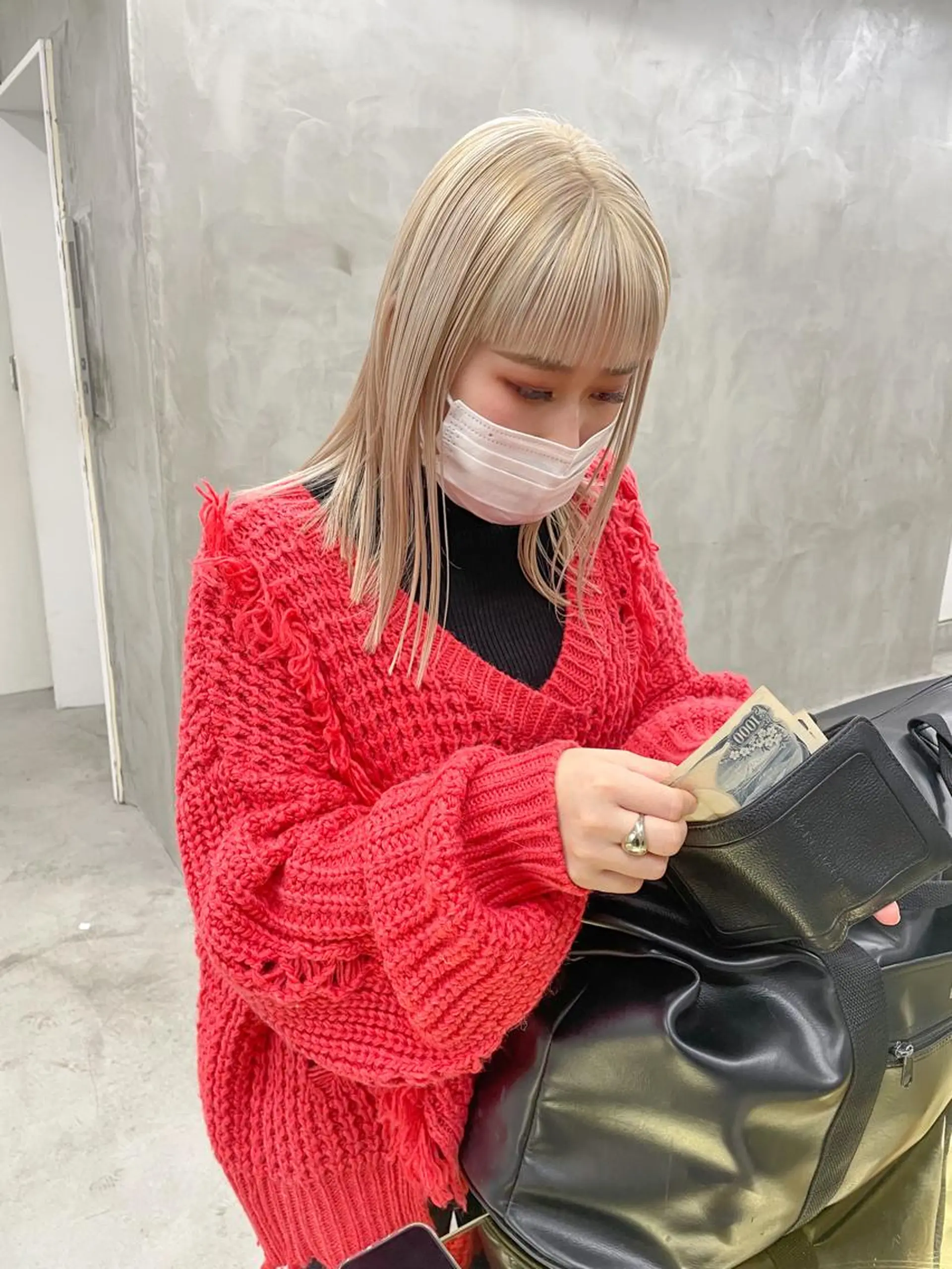 セミロング カラー ヘアカラー トリートメント yurika☁️ 似合わせ｜レイヤーのヘアスタイル