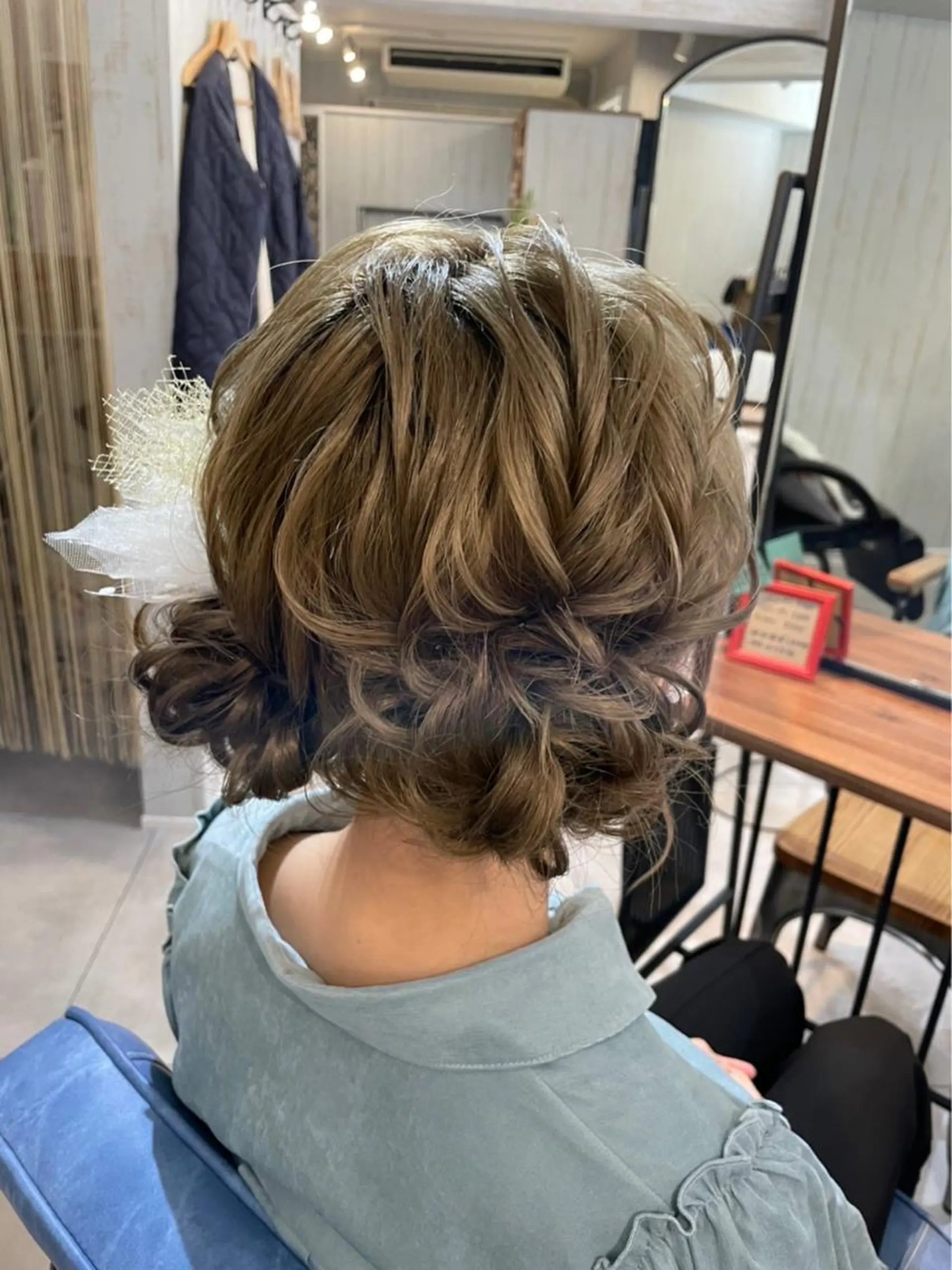 ミディアム ヘアアレンジ 髪質改善🫧美髪矯正 🤍Yuiのヘアスタイル