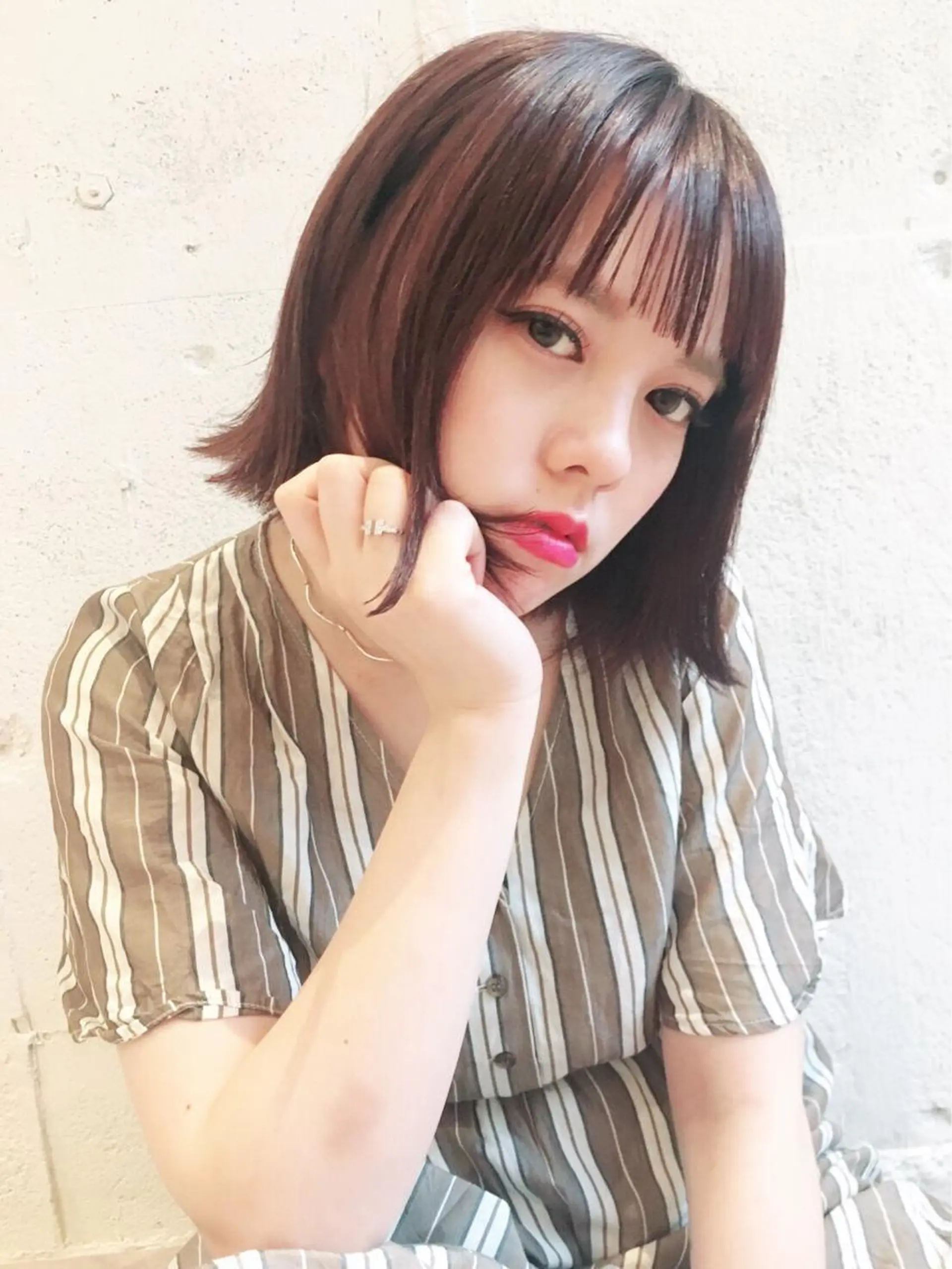 ミディアム Fuuu《フゥ》所属・シノザキ シンゴのヘアスタイル