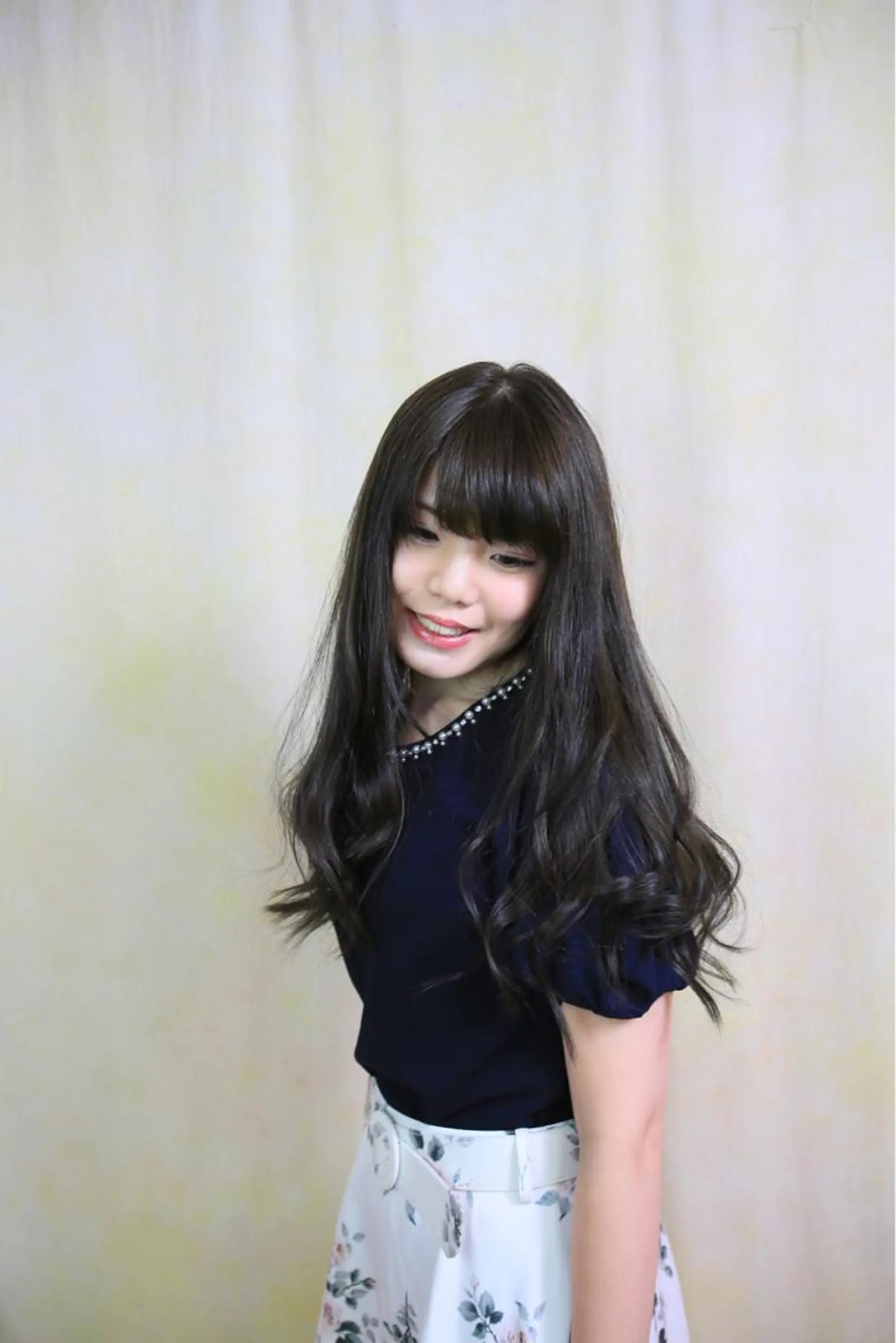 ロング カラー カット ヘアカラー トリートメント ハイトーンArphy 安蒜佑太のヘアスタイル