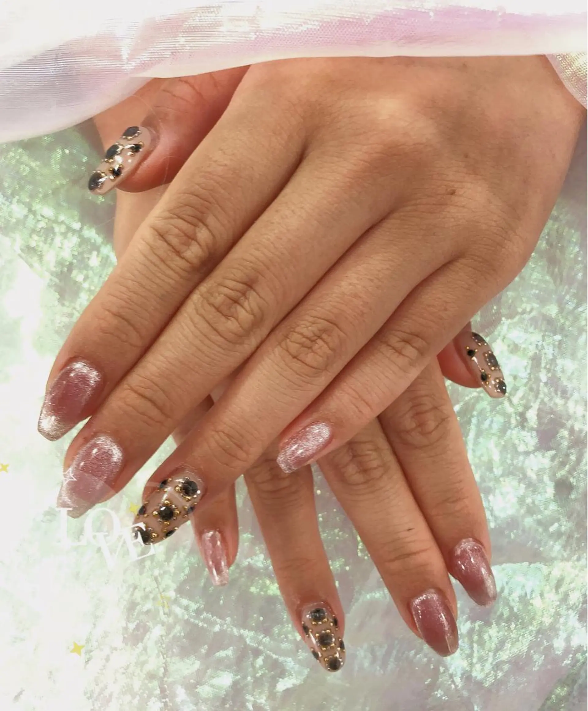 ネイル ラベンダー💖日暮里 ルル💖ネイルのネイルデザイン