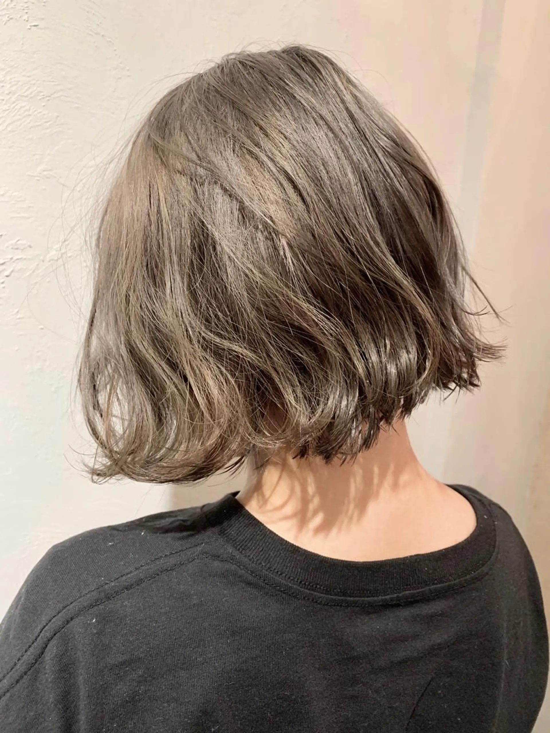 カラー ブリーチ グレージュ ヘアカラー ヘッドスパ 水戸/ブリーチカラー ♠️♠️會澤遼真のヘアスタイル