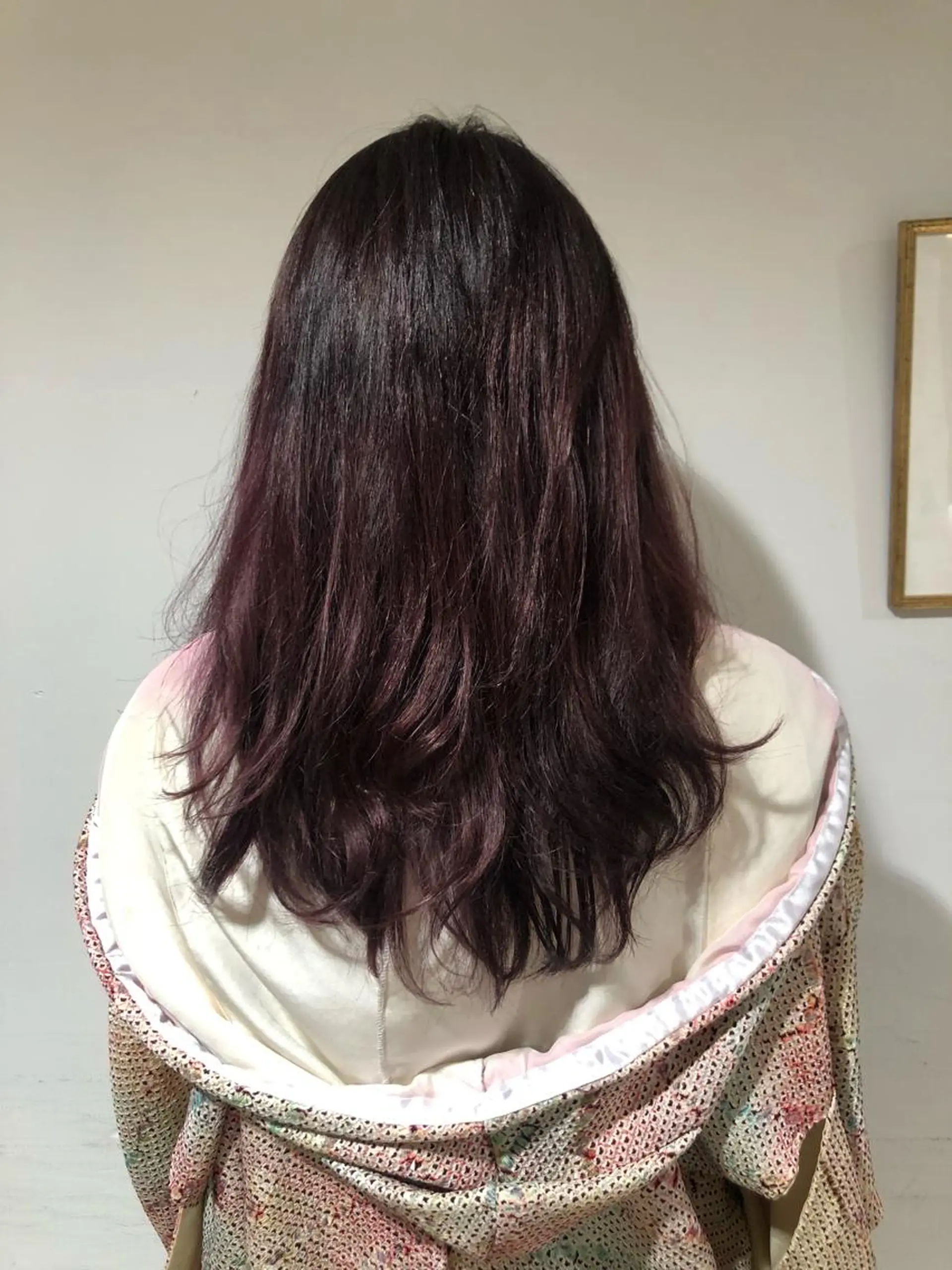 ロング カラー ピンクカラー み ゆきのマツエク・マツパデザイン