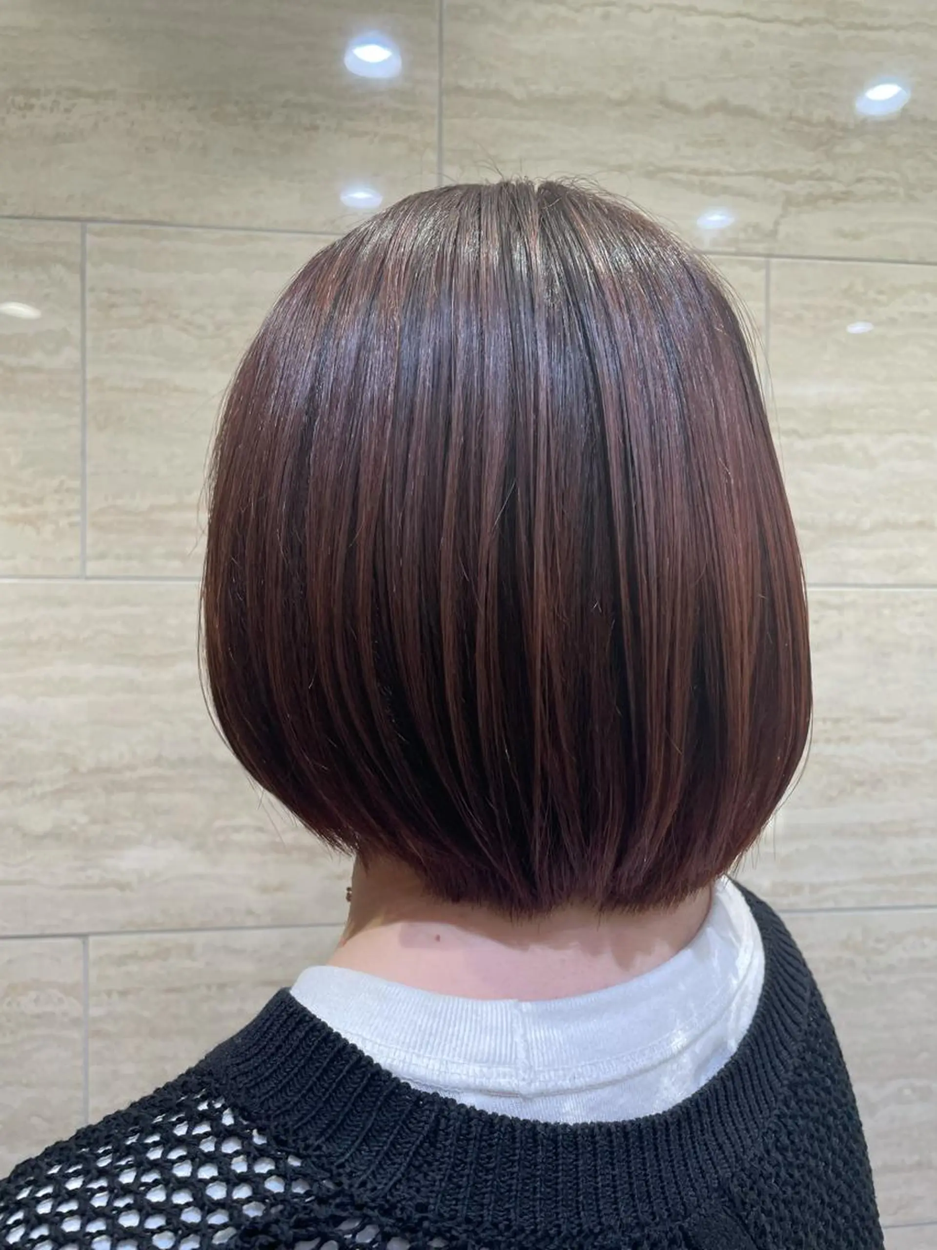 ミディアム カラー ブリーチ ブリーチなしカラー 似合わせカット コノミ/ アイリスト まつパ/大船 鎌倉のマツエク・マツパデザイン