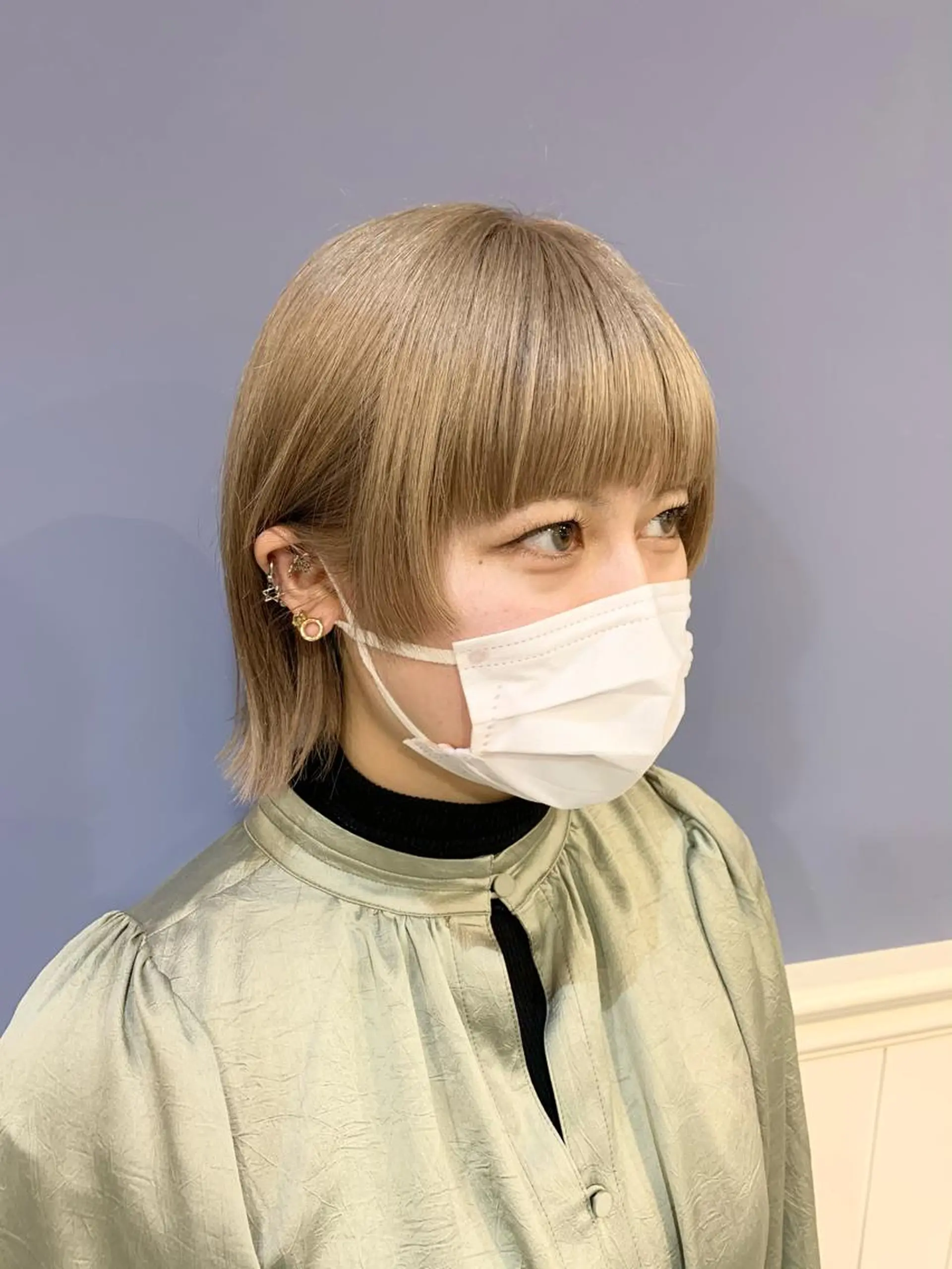 ミディアム ショートスタイル /tomo.のヘアスタイル