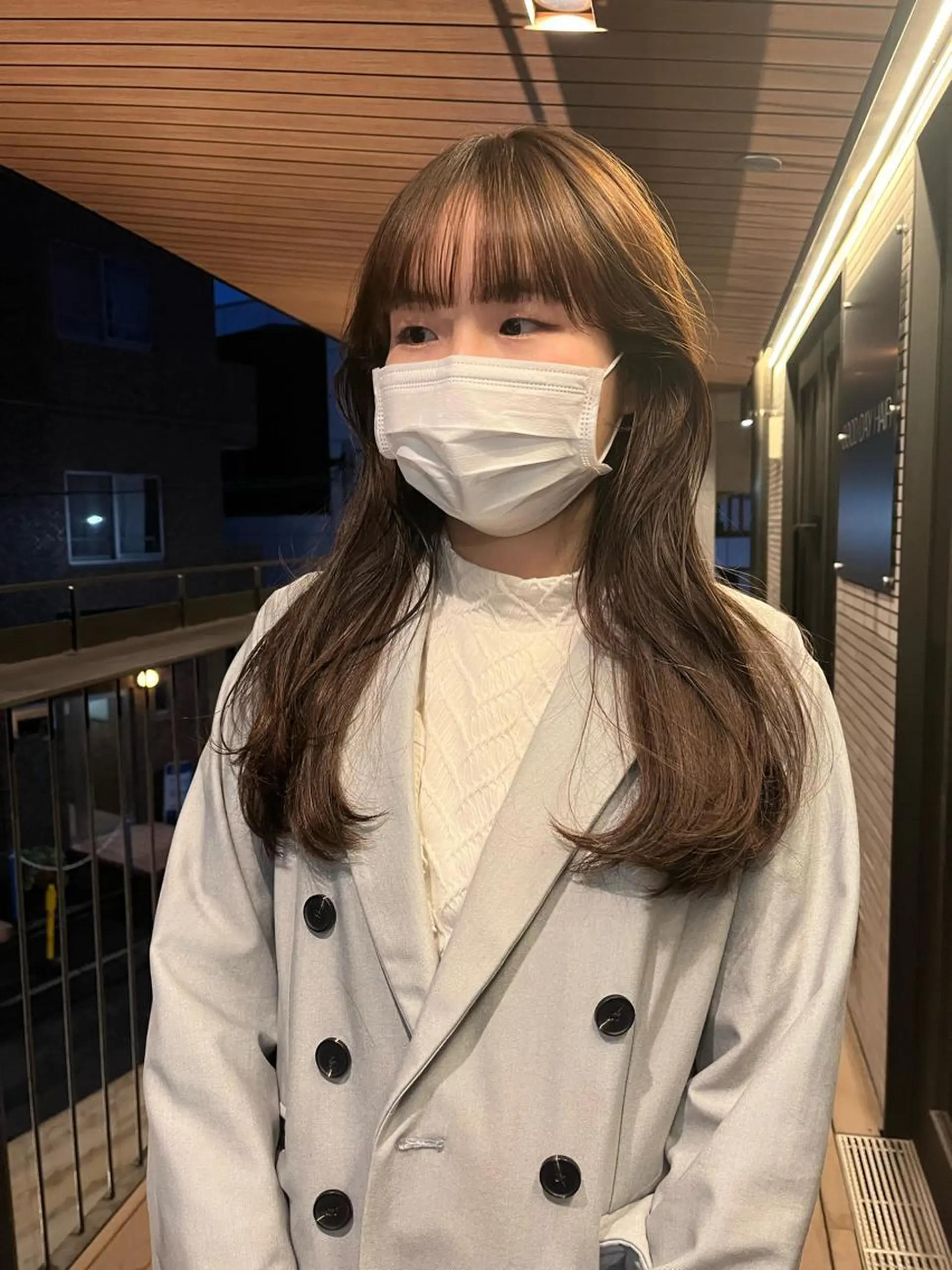 カラー ベージュカラー 暖色/パーマ 🌼クニトウメイのヘアスタイル