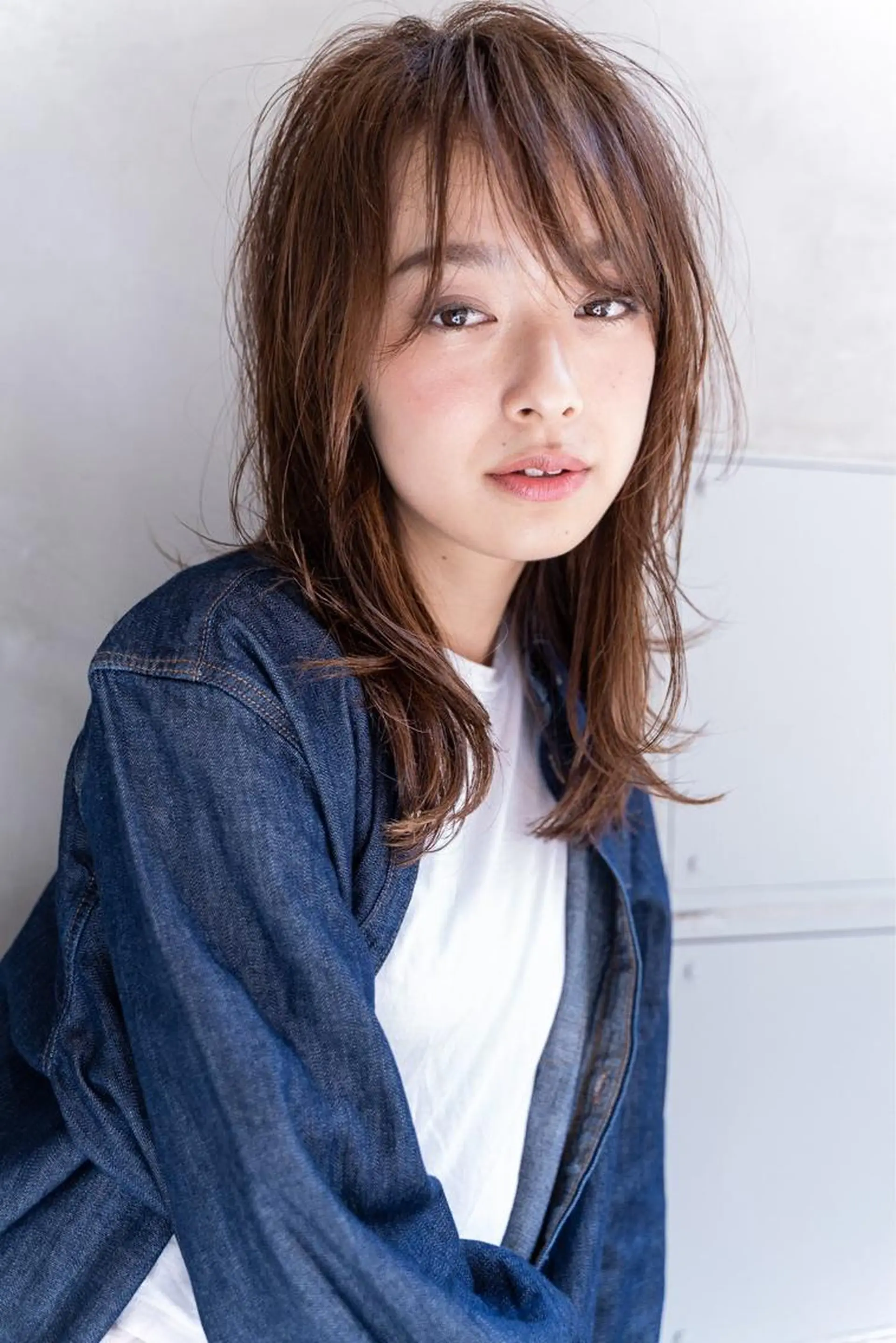 ミディアム 海外デザイン🇺🇸 石渡諒太のヘアスタイル