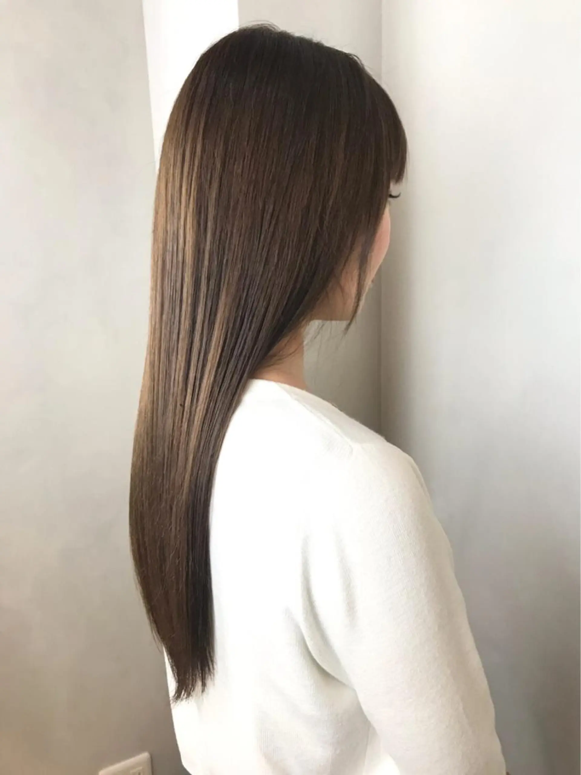 ロング カラー パーマ イルミナカラー 縮毛矯正 トリートメント カット 縮毛矯正 トリートメント L’atelier BROCANTE （ラトリエ　ブロカント）所属・BROCANTE立川 karasawa.nのヘアスタイル