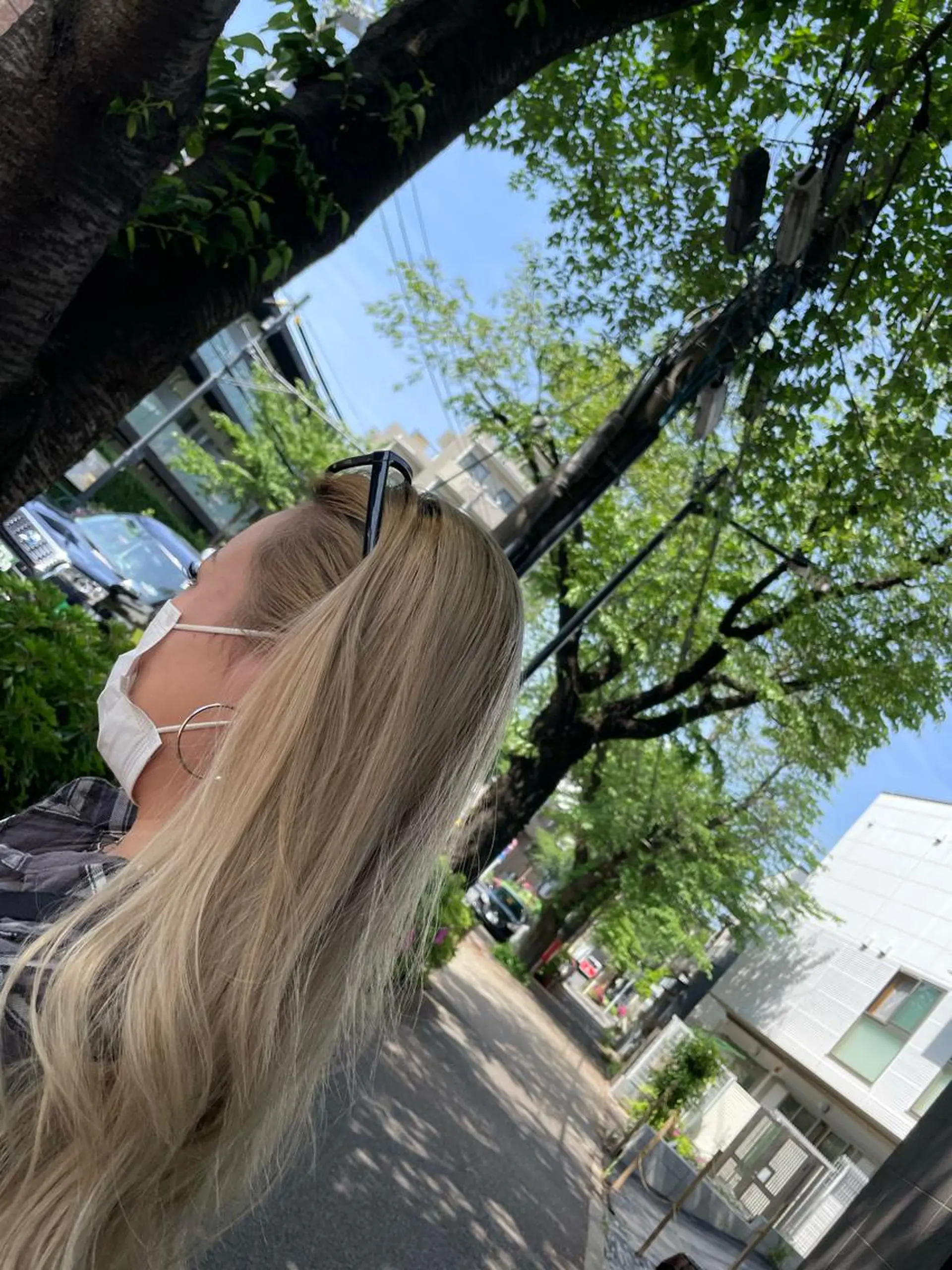 ロング カット ヘアカラー 山本 雷のヘアスタイル