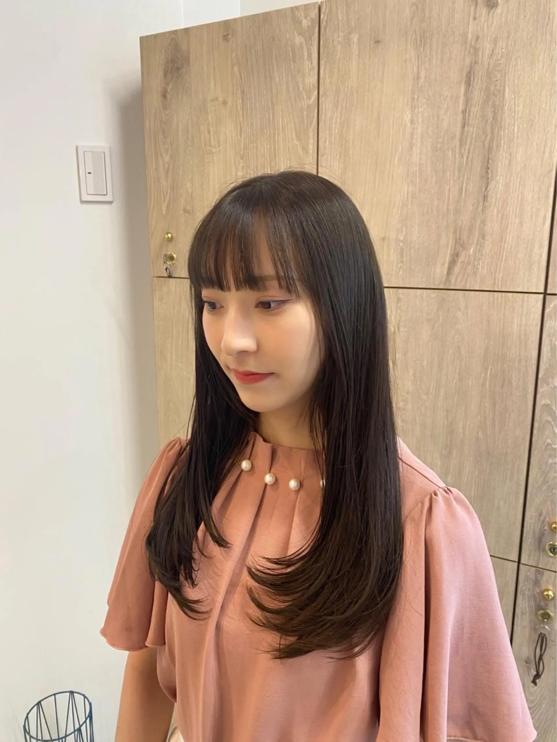 ロング レイヤーカット sanae /透明感カラーのヘアスタイル