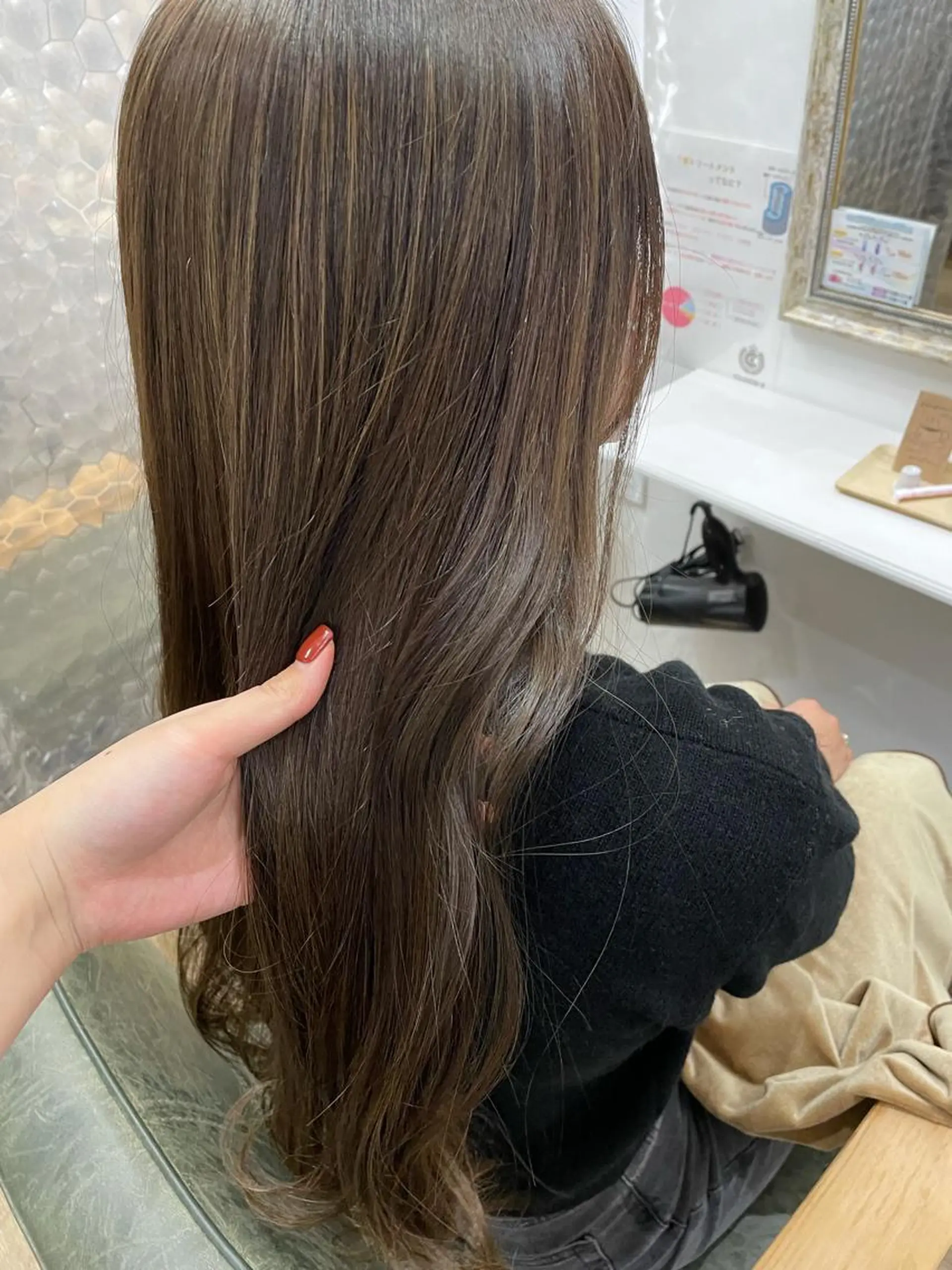 カラー newi梅田🫧韓国 ヘア🫧sakiのヘアスタイル