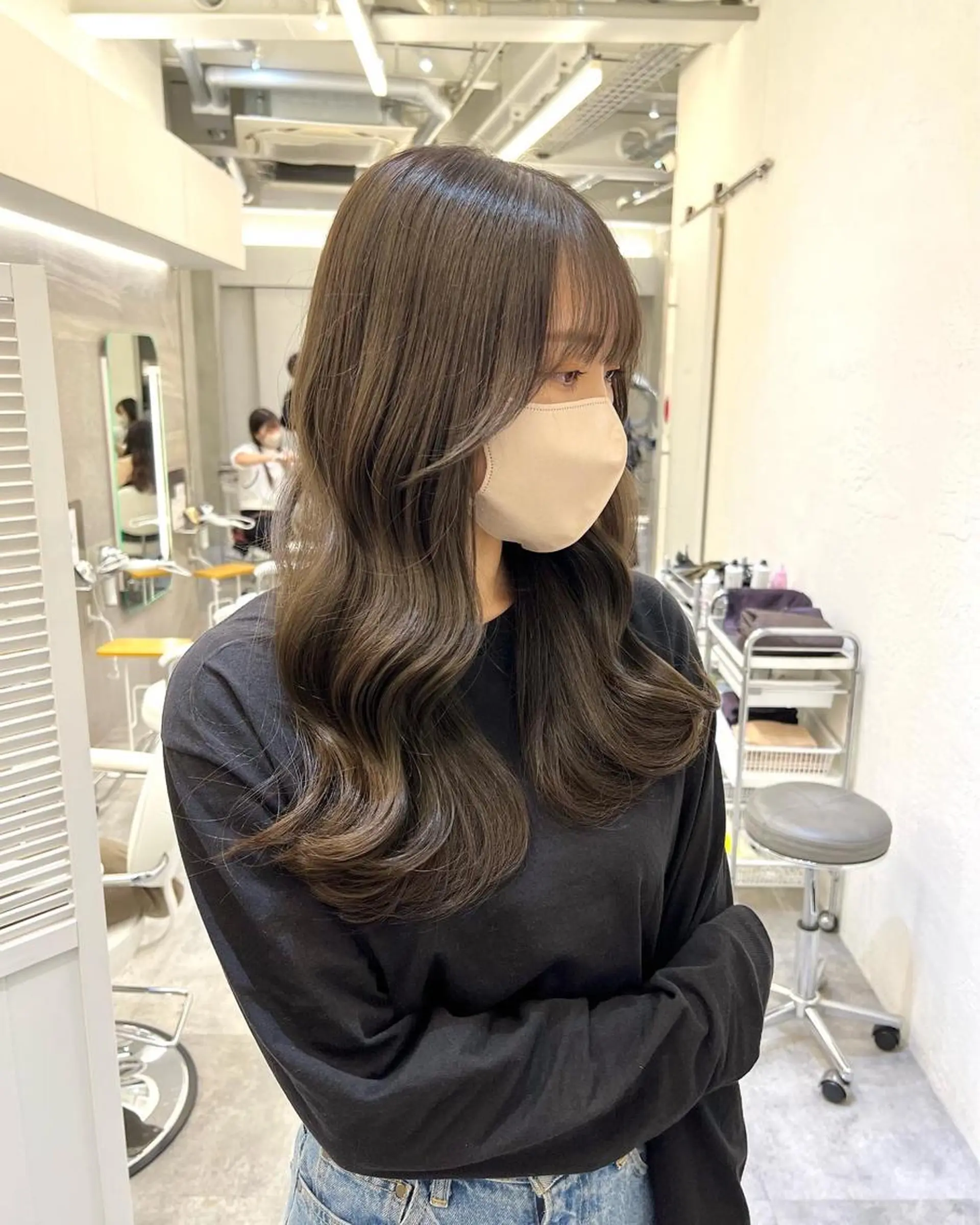 ロング カラー ヘアアレンジ レイヤー/透明感 🍃鈴木裕介のヘアスタイル