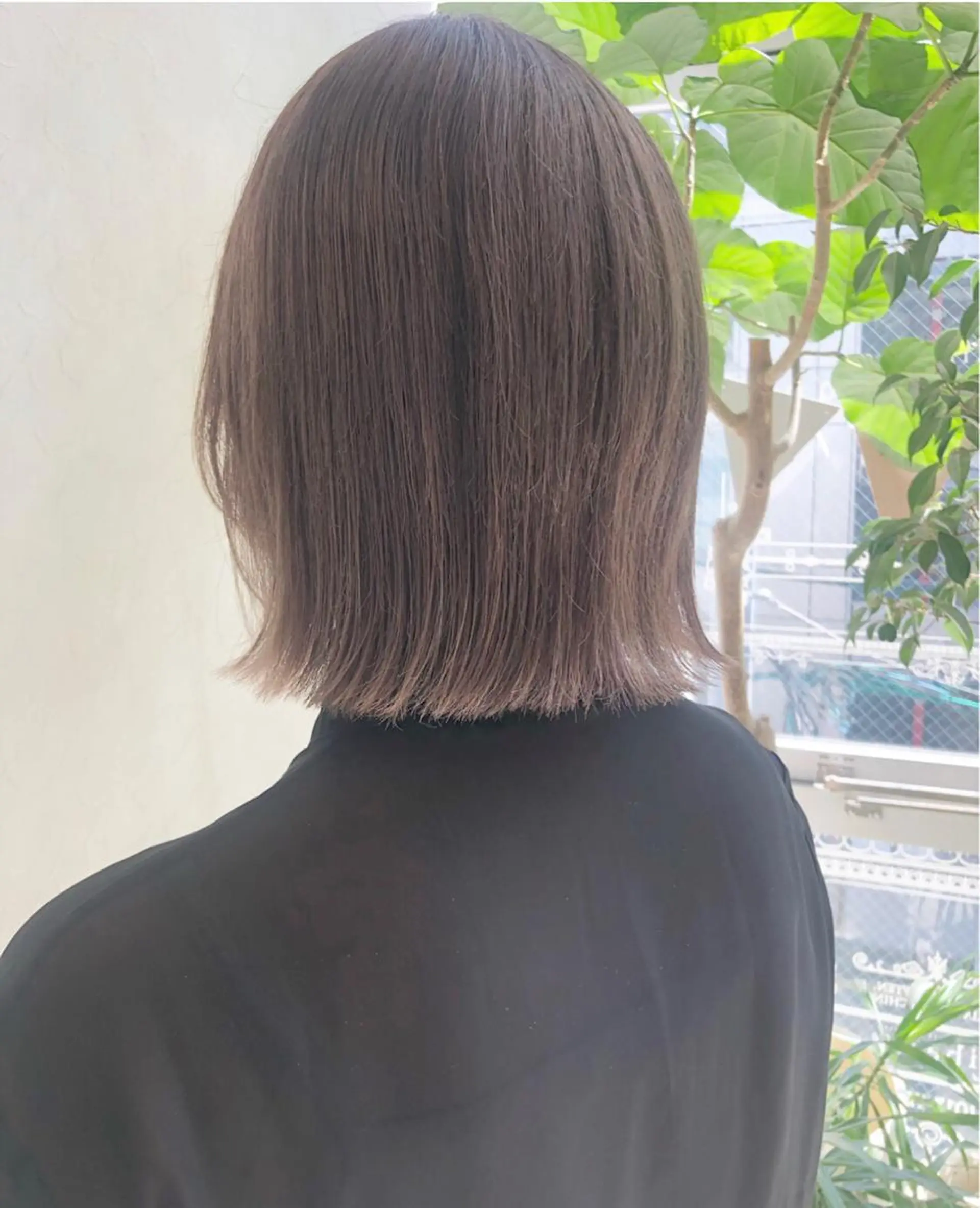ミディアム カラー nakahara madokaのヘアスタイル