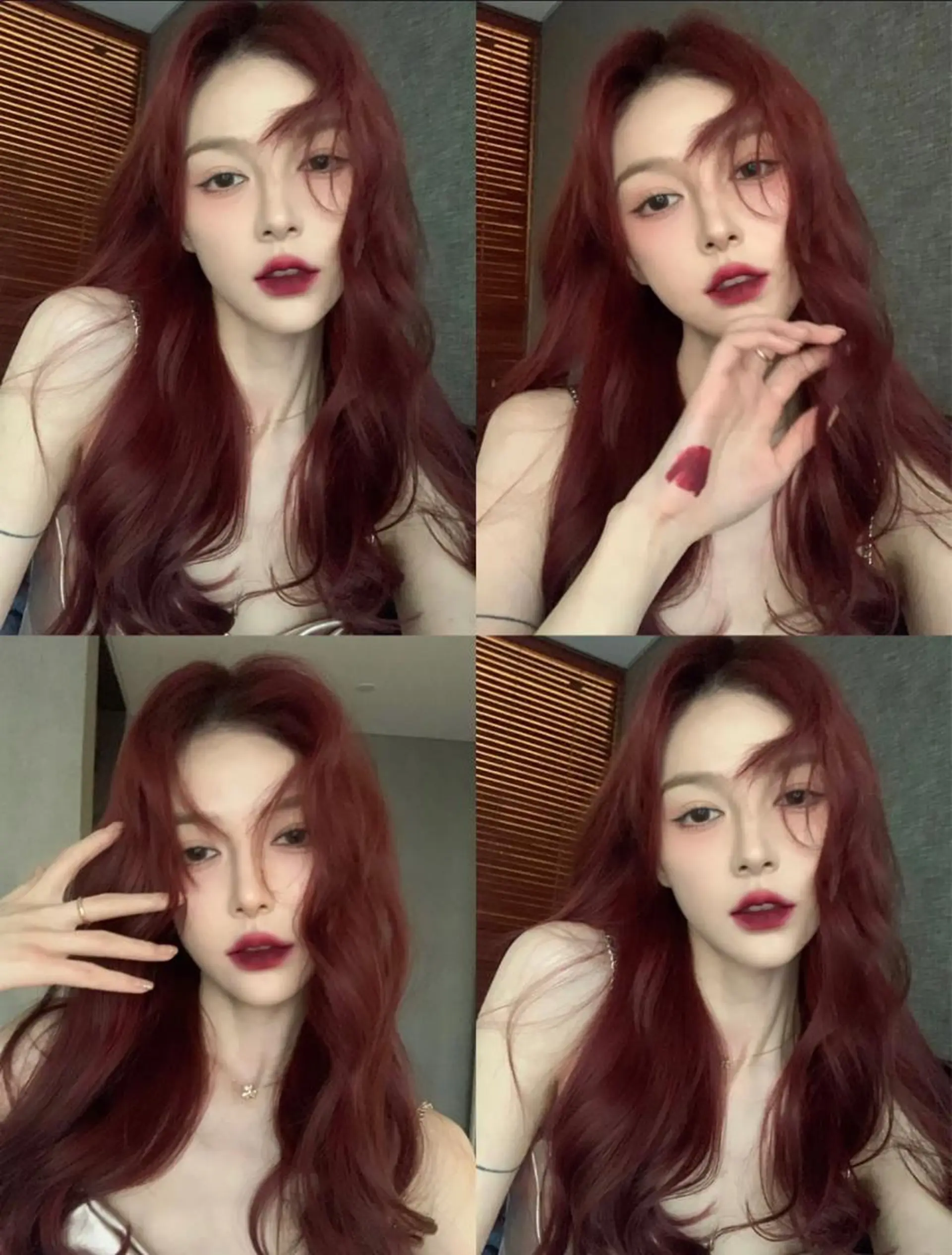 ロング カラー アディクシーカラー 黒髪 ブリーチ ブルーカラー ブルーブラック 🇨🇳ワンホンヘア 下田鉄也のヘアスタイル