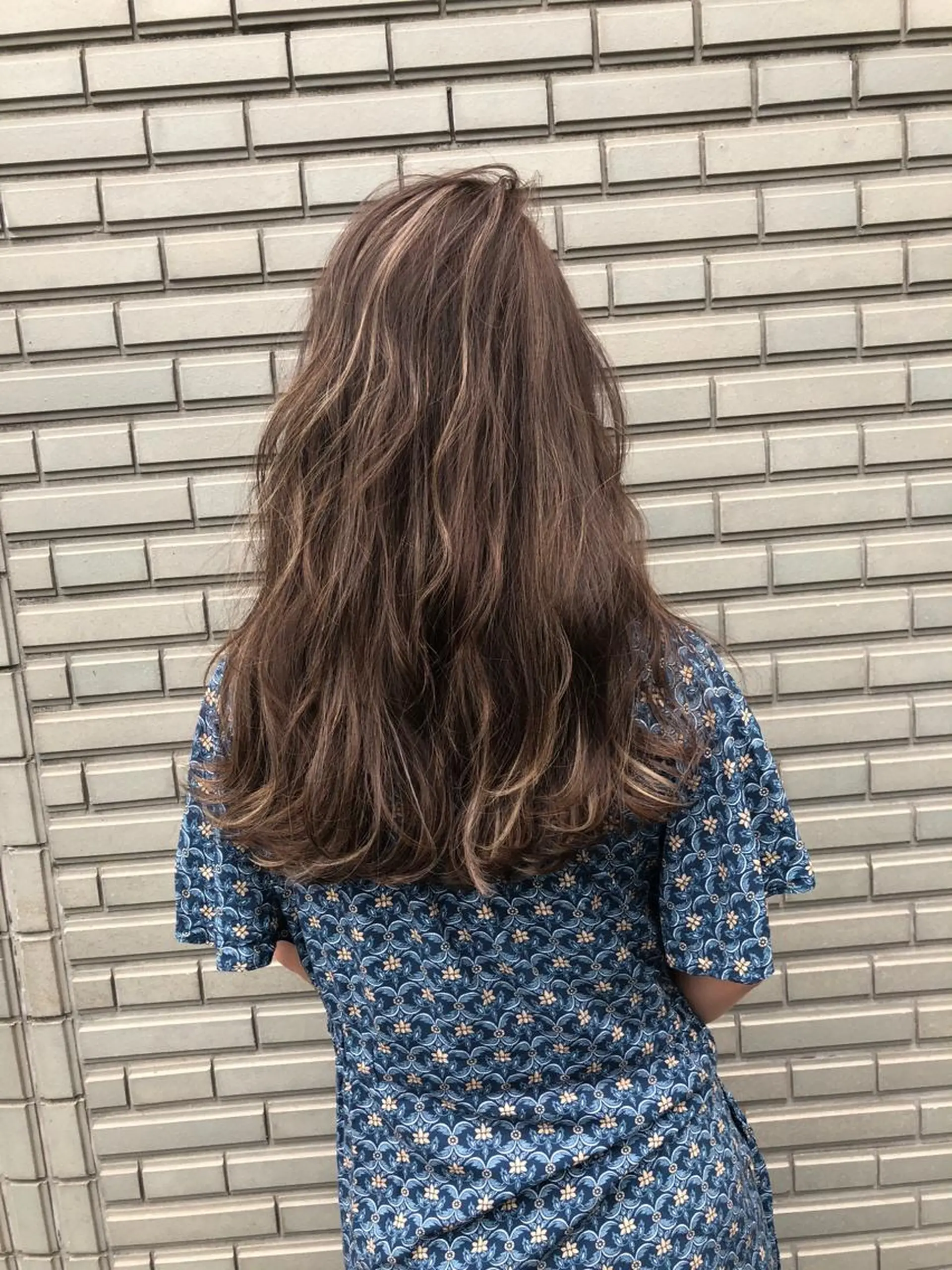 セミロング omocha hair salon所属・大嶋 伸吾のヘアスタイル