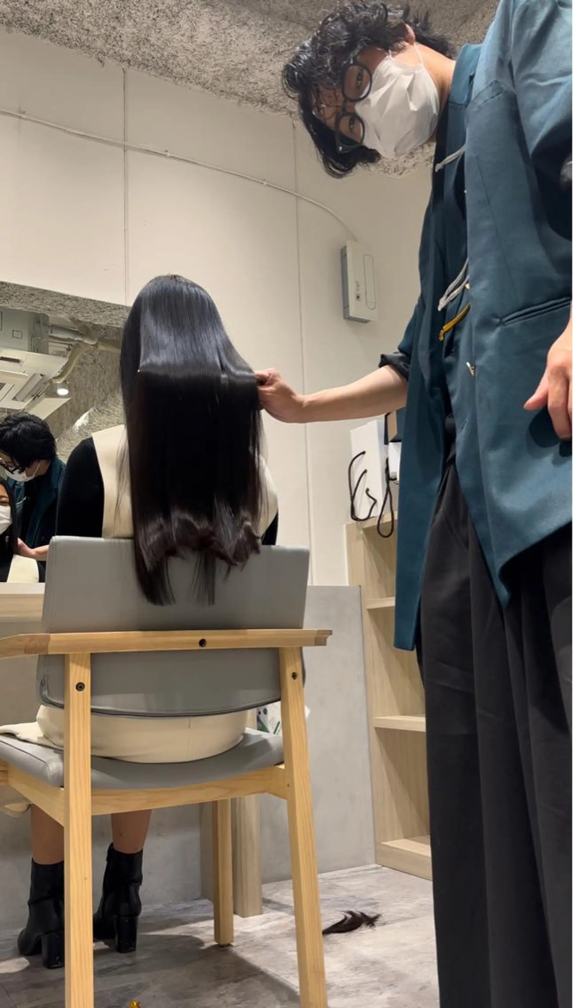 ロング 髪質改善 縮毛矯正 トリートメント 酸熱トリートメント 髪質改善/美髪師/ 田邊翔伍のヘアスタイル