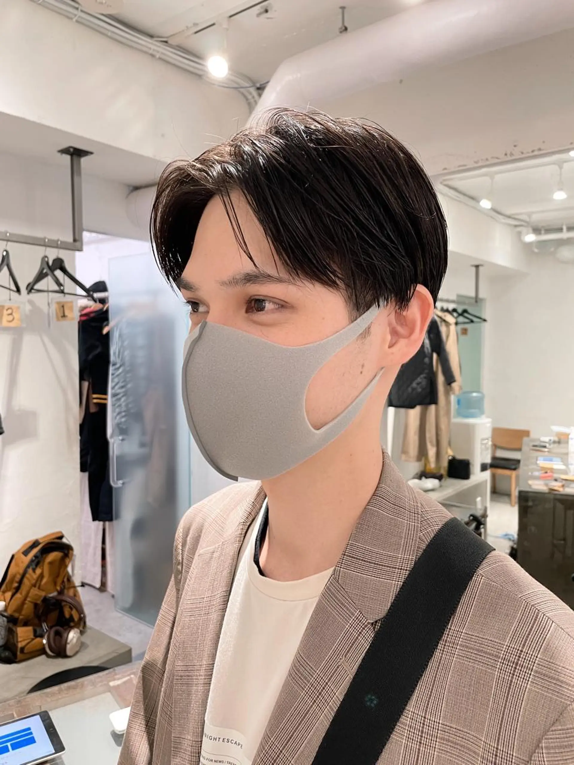 ショート メンズ ✨メンズカット ニュアンスパーマ鷲野のヘアスタイル