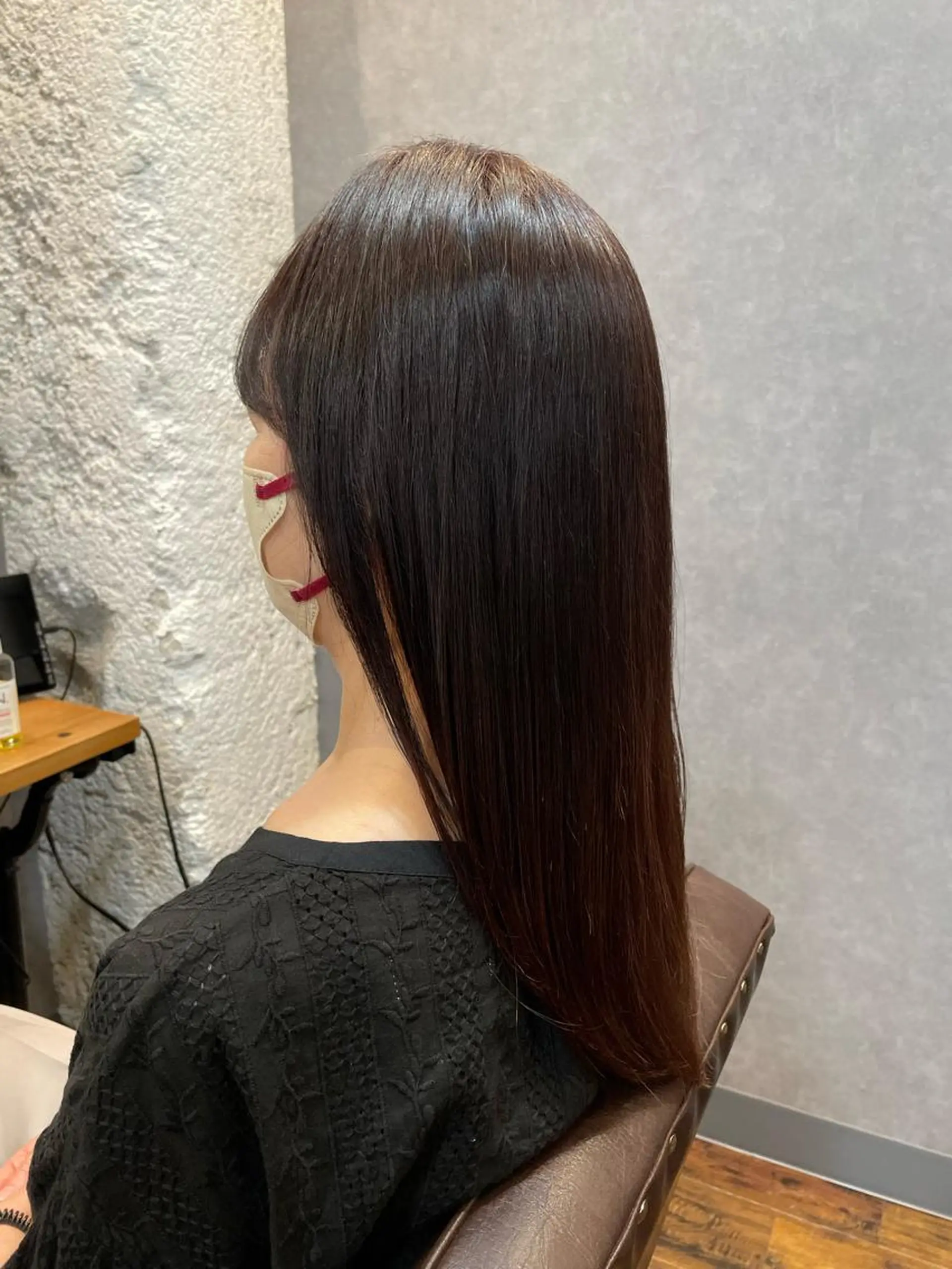 ロング 髪質改善 カット 縮毛矯正 トリートメント ツヤ美髪💐 髪質改善/高山愛来のヘアスタイル