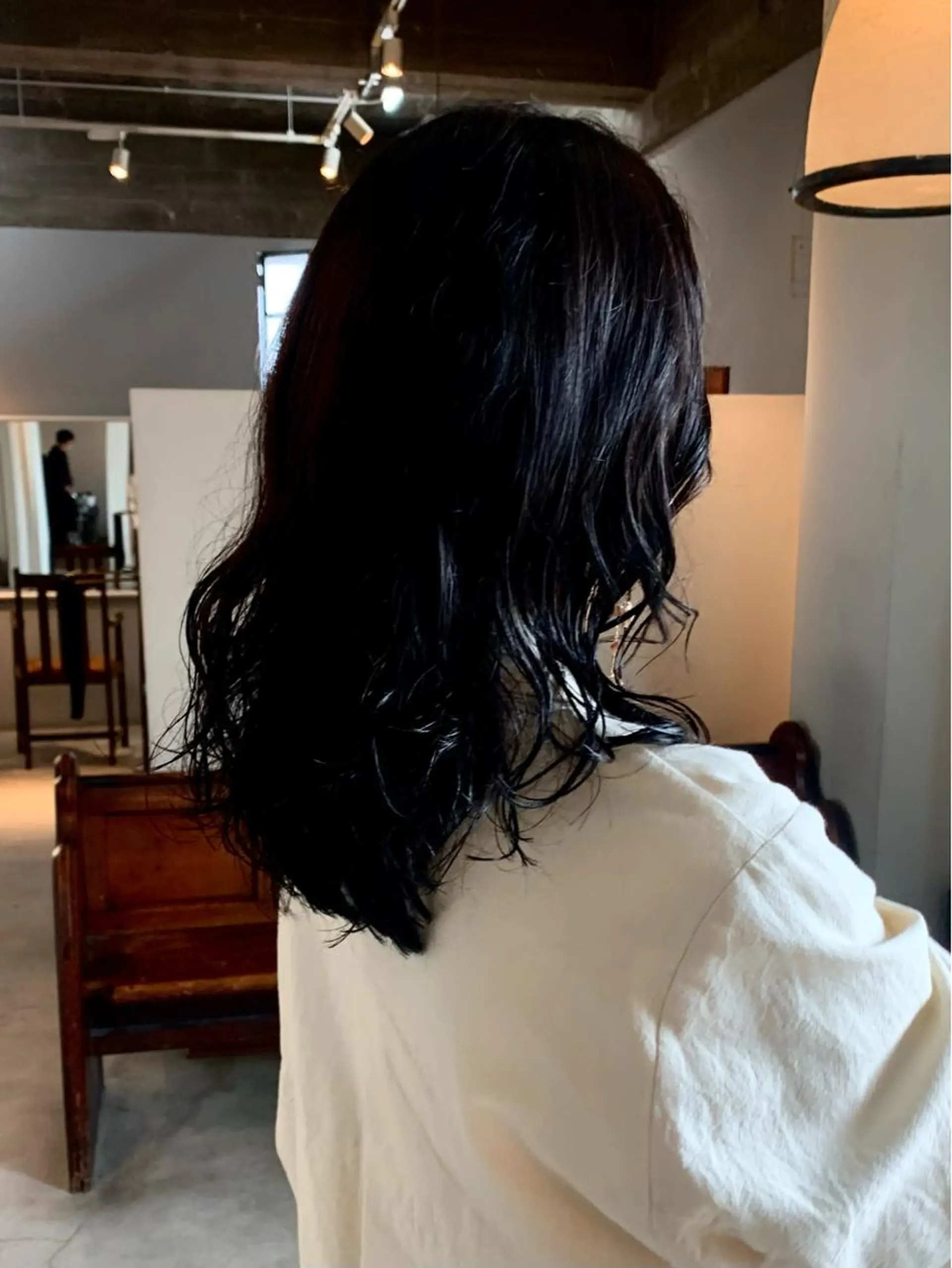 ロング パーマ room3小出 奈央子のヘアスタイル